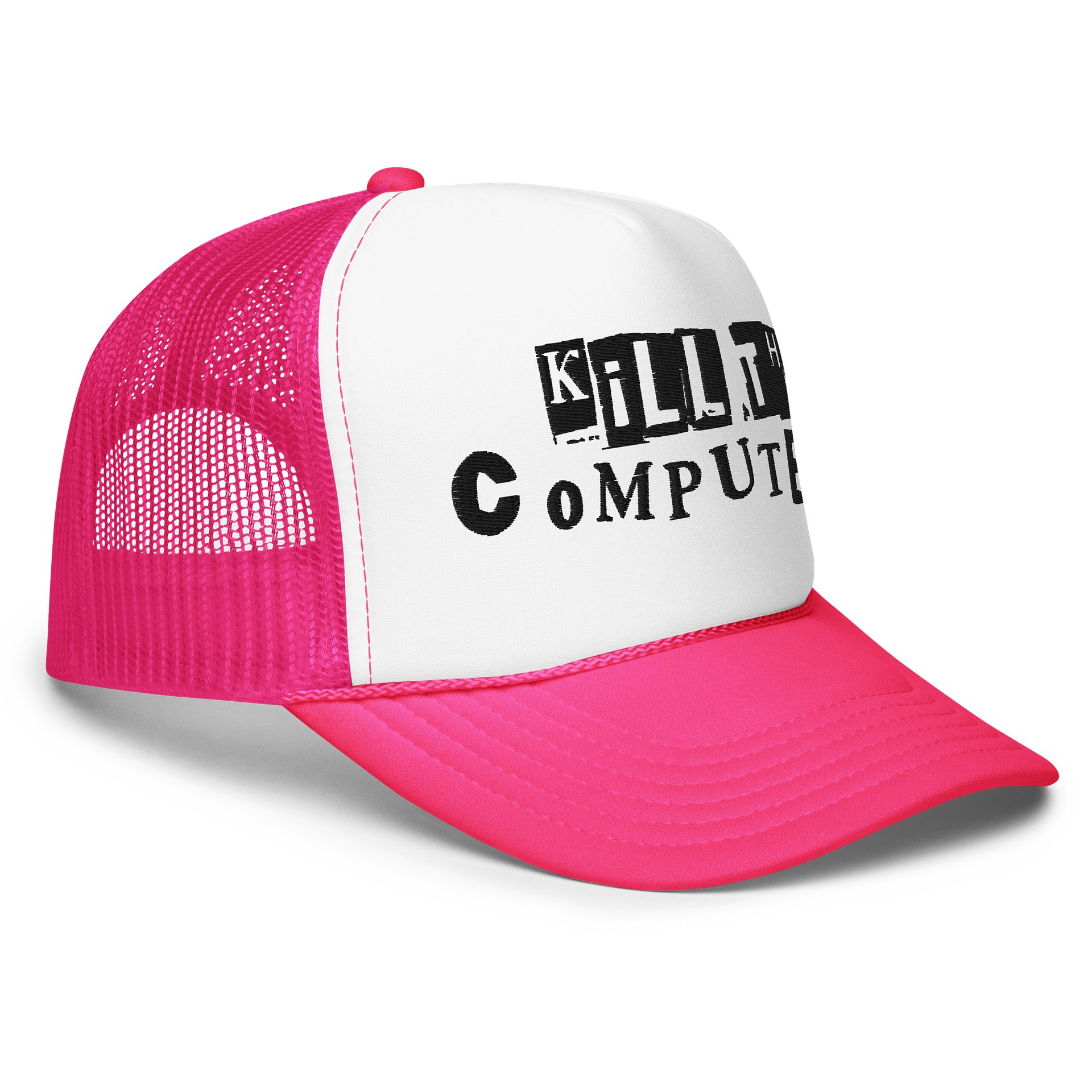 Trucker Hat Black Font product image (21)