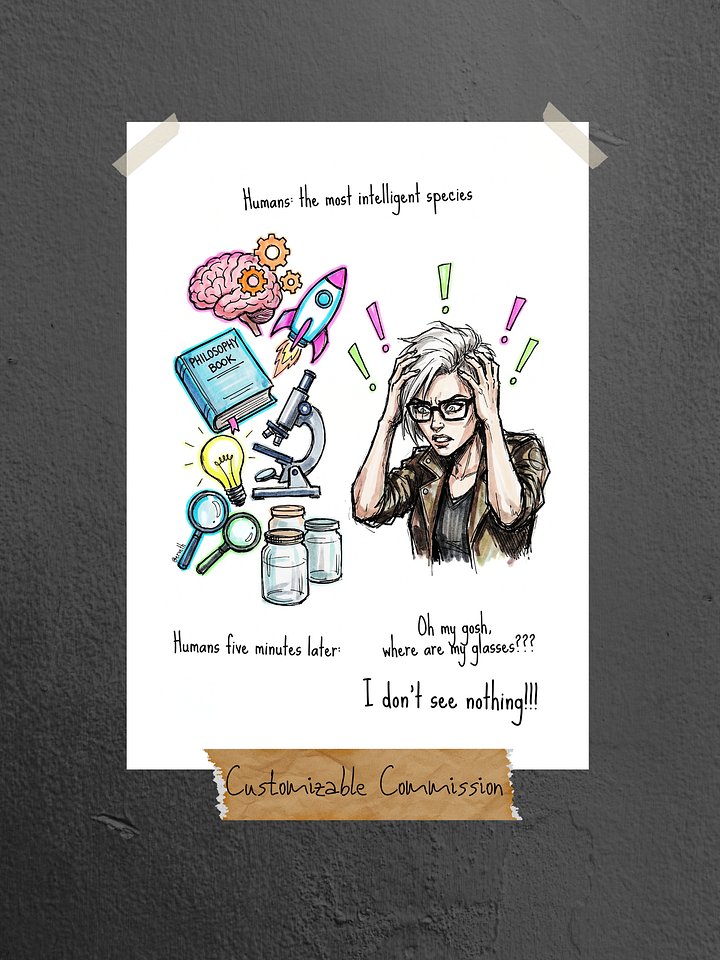 The Most Intelligent Species III – Failed Glasses Search product image (1)