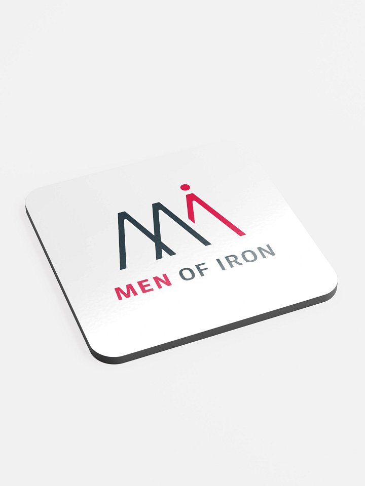 MEN OF IRON: Glossed Cork Coaster Set product image (2)
