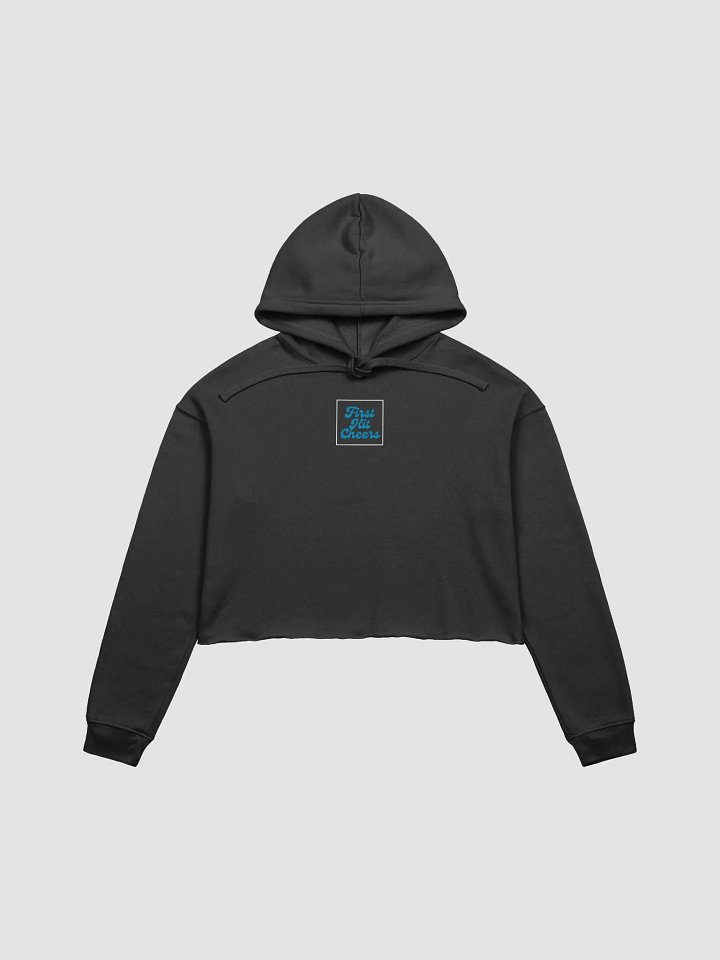 FHC Cropped Hoodie BLACK product image (1)