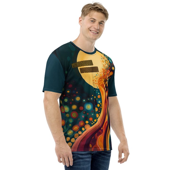 Psychedelic Sunrise Flow Tee – MindScape Emporium Exclusive product image (1)