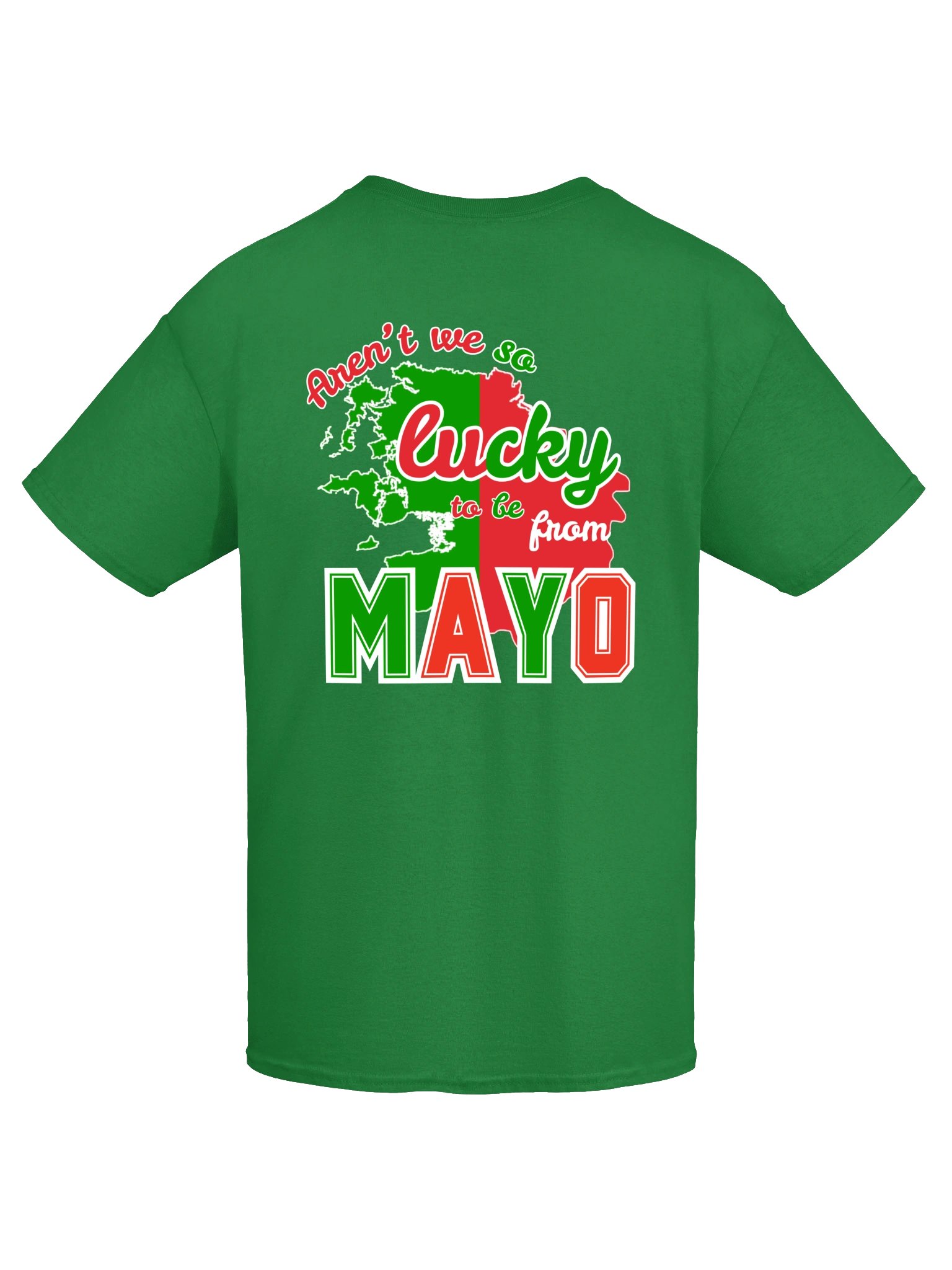 MAYO - Champions 2026 💚❤️ Embroidered T-Shirt with Large Back Print product image (7)