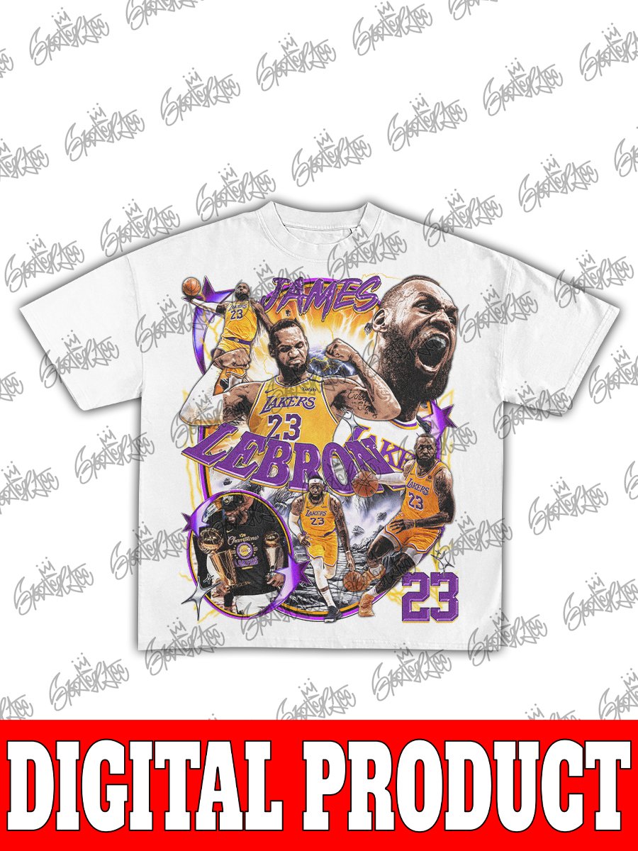 LeBron James Los Angeles Lakers "Legacy" Graphic product image (2)