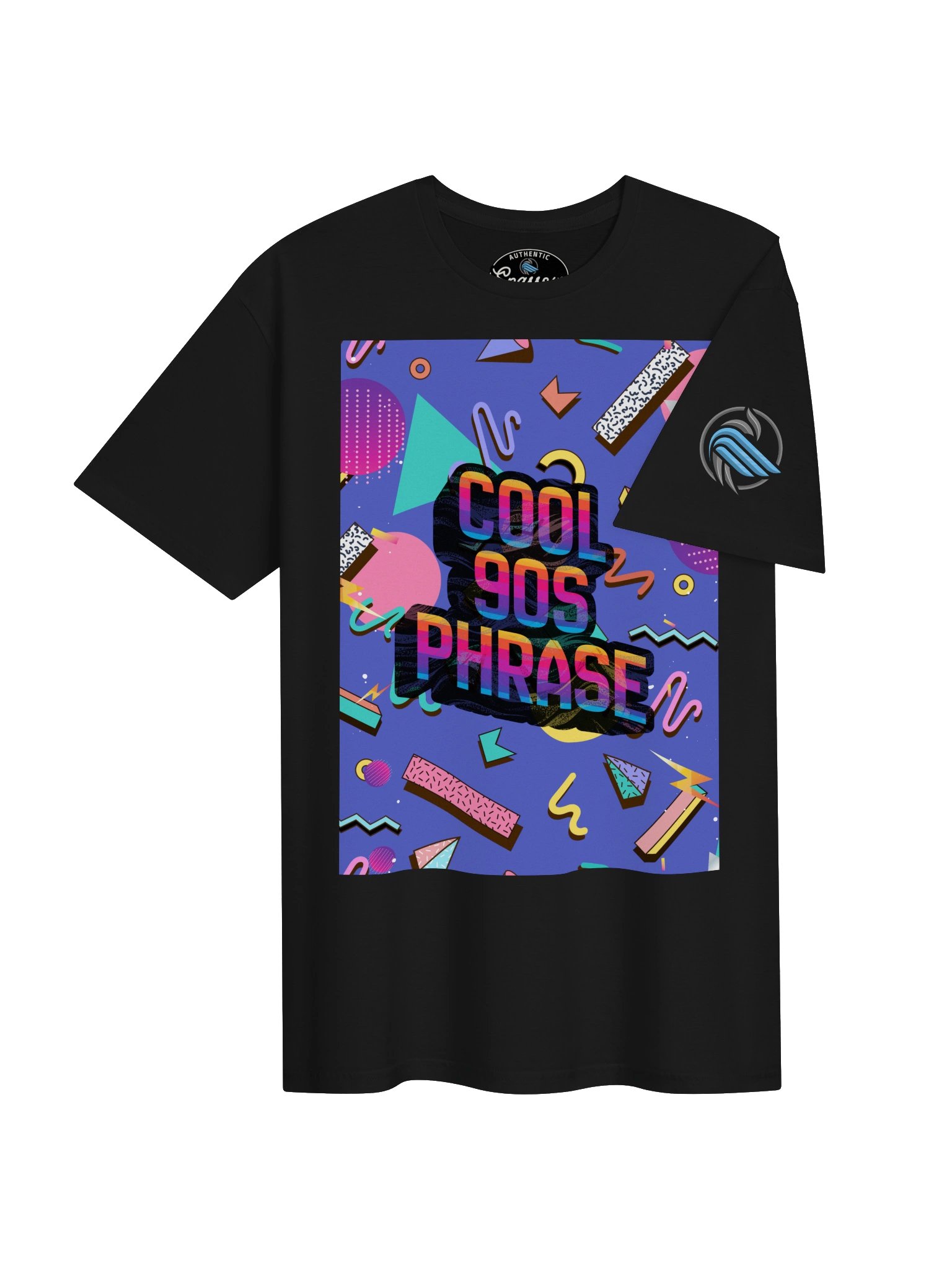 Cool 90s phrase light shirt product image (17)