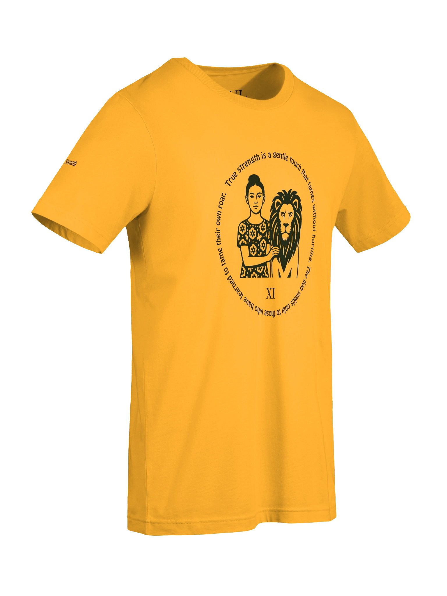 Strength - ArcanaPop T-Shirt – Where Tarot Magic Meets Pop Art product image (8)
