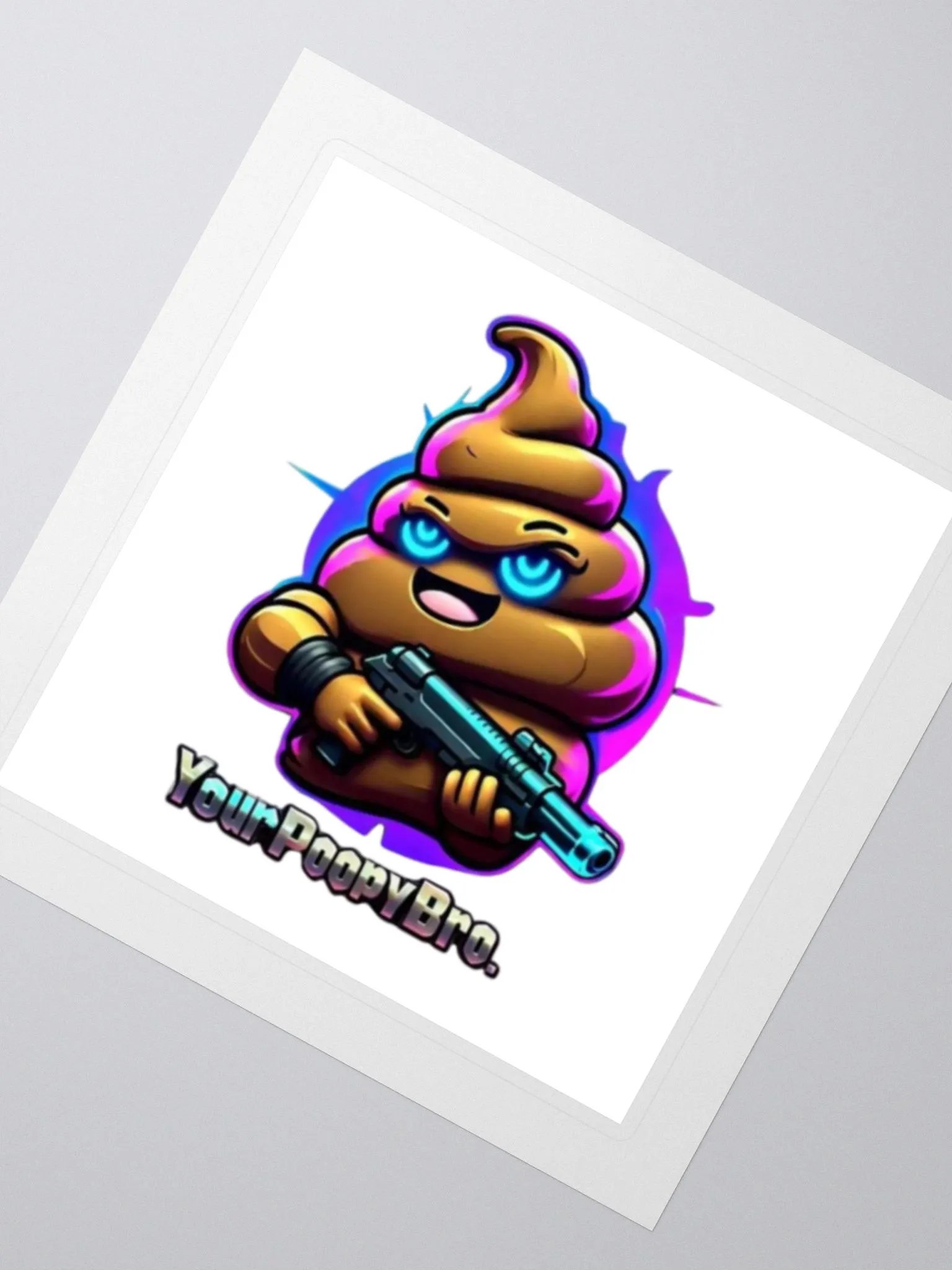YourPoopyBro Sticker product image (2)