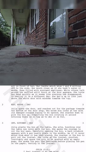 Script to Screen | I S O L A T E D