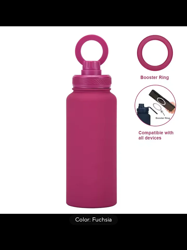 Framboise 32 oz. Magnetic Tag Lid Hydralock product image (1)