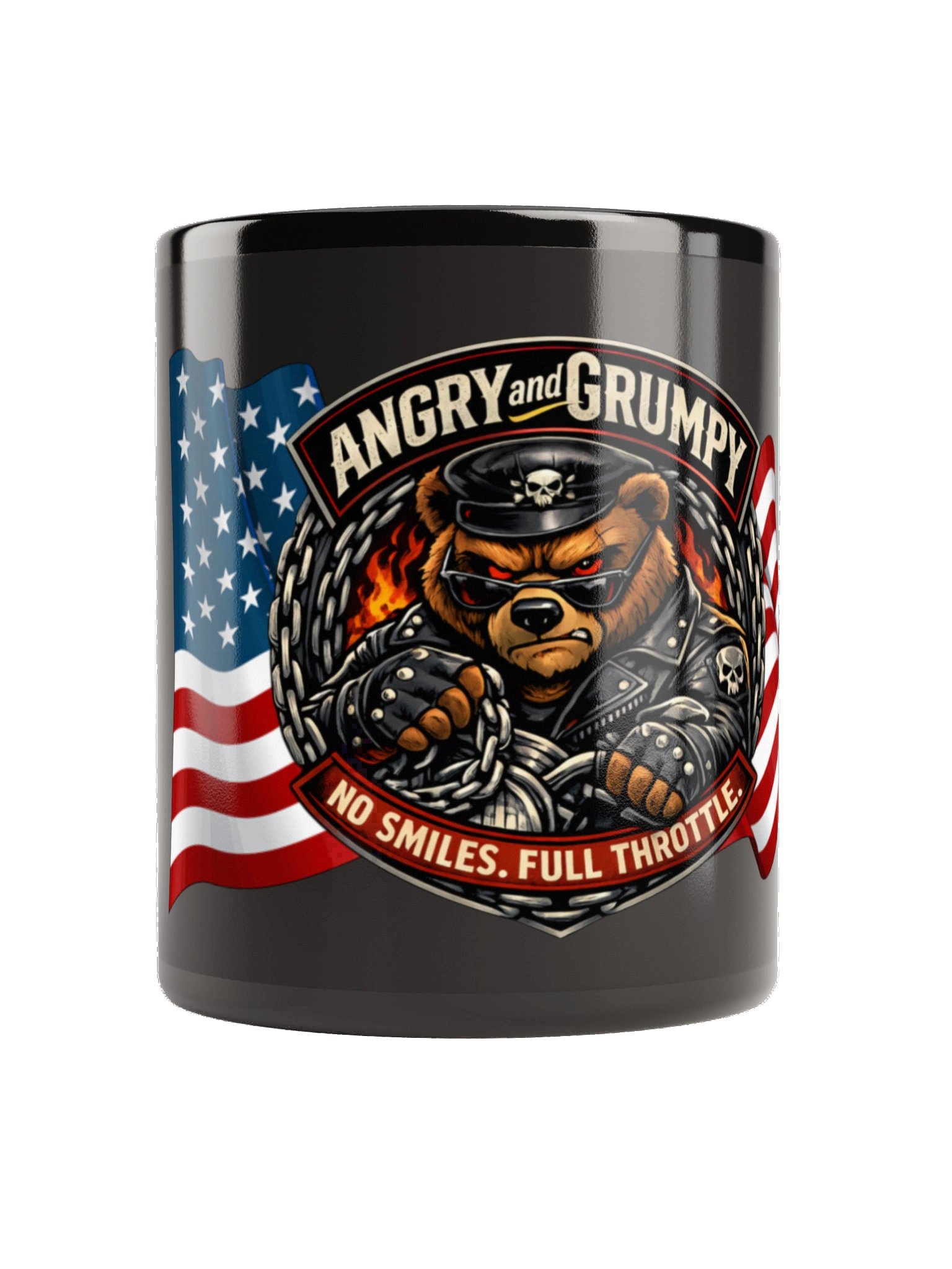 usa flag with logo MUG product image (2)