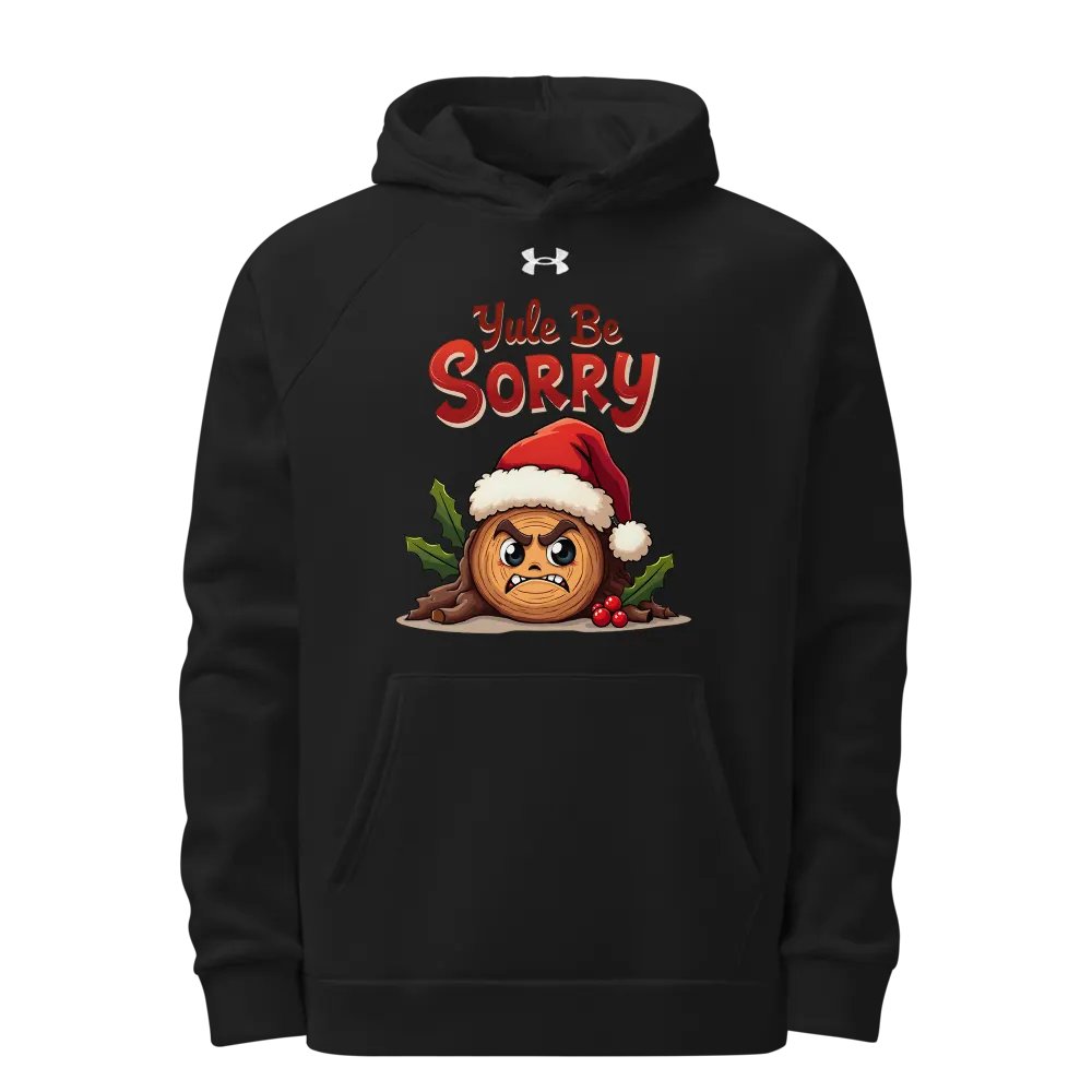 Santa's Angry Yule Log Hoodie product image (1)