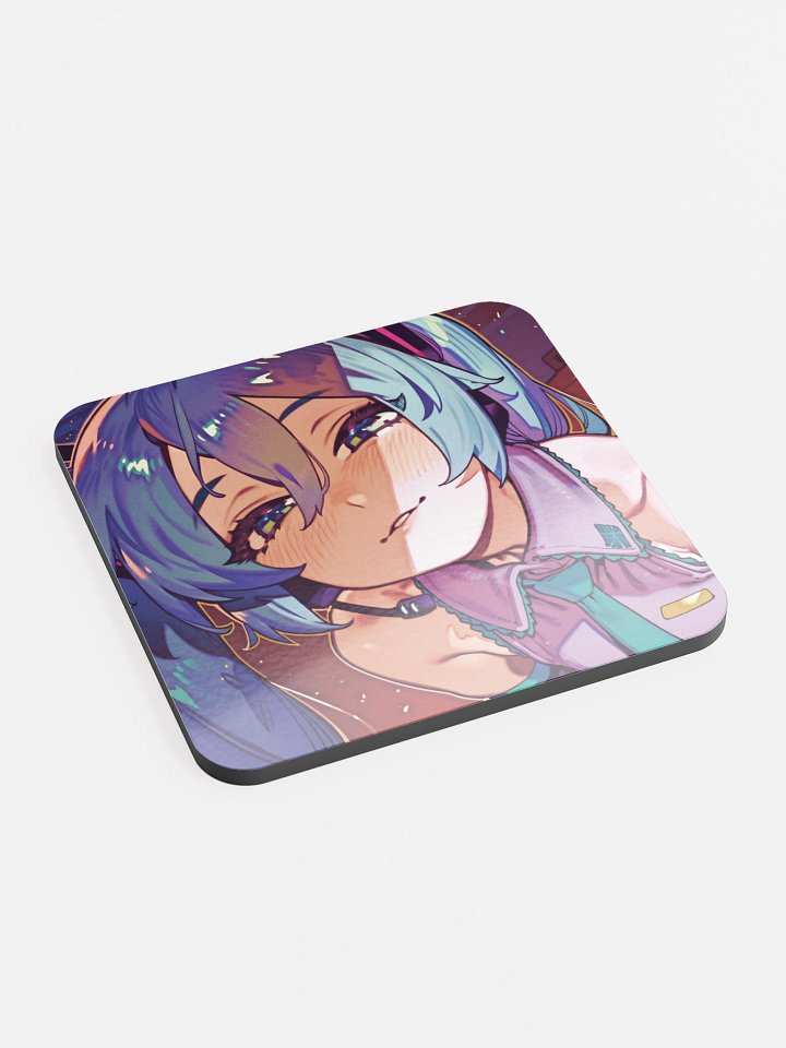 Blue Twintail Girl Coaster product image (2)