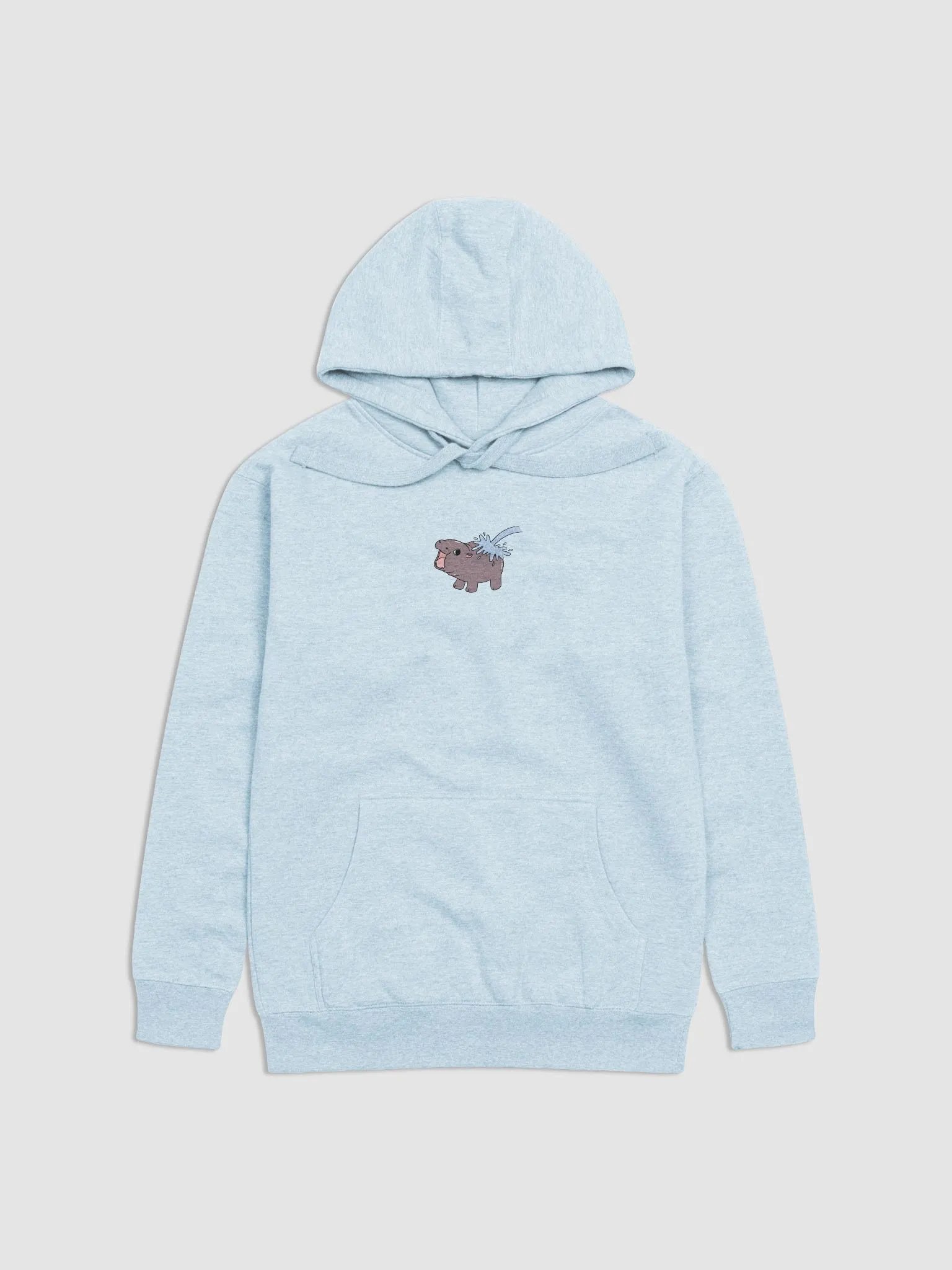 MOODENG'S SPLASHY PREMIUM HOODIE! product image (1)
