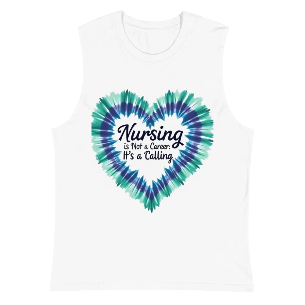Heartfelt Nursing Calling Muscle Tank product image (2)