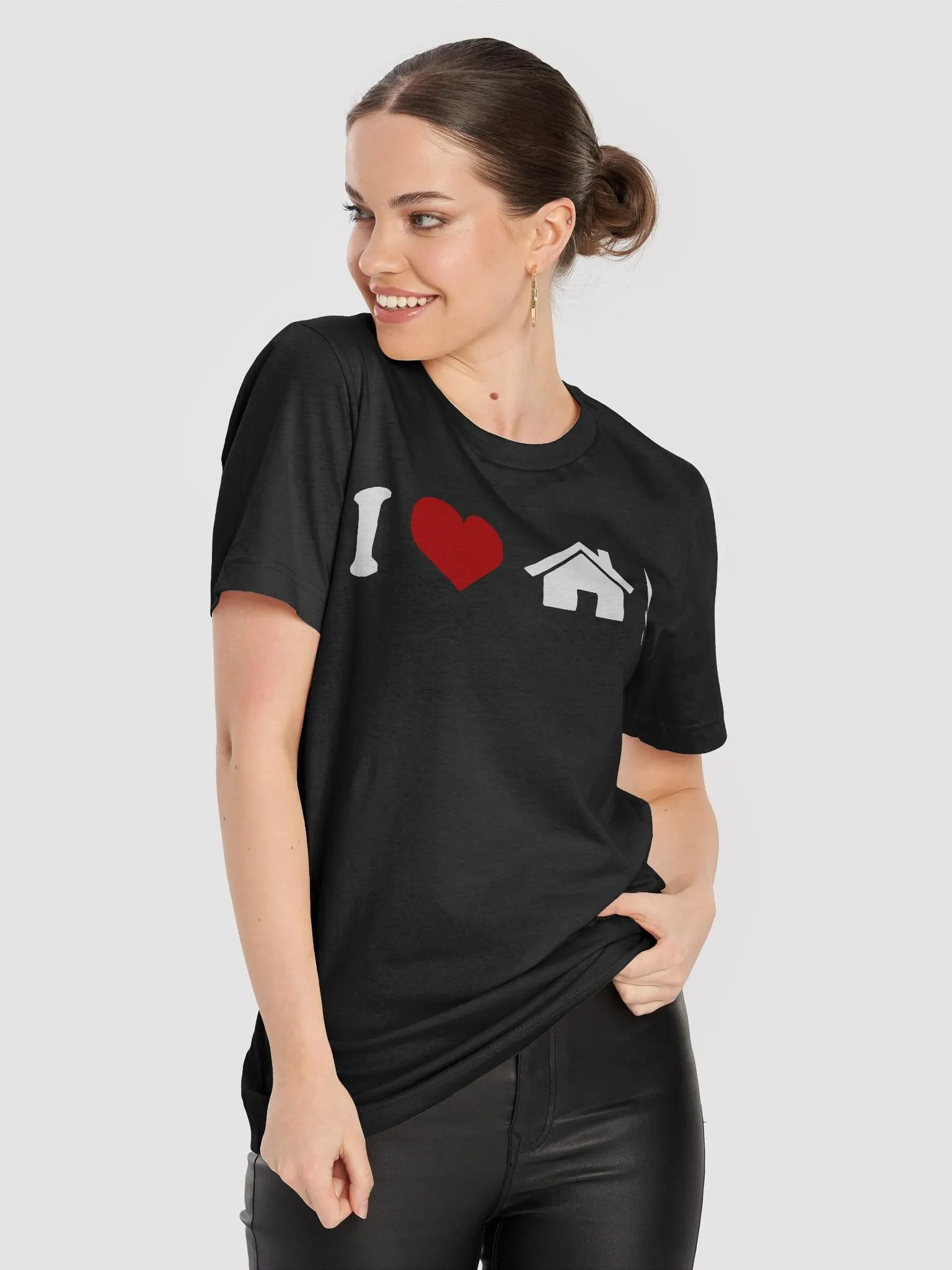 I Love House Music 1 (white red) product image (8)
