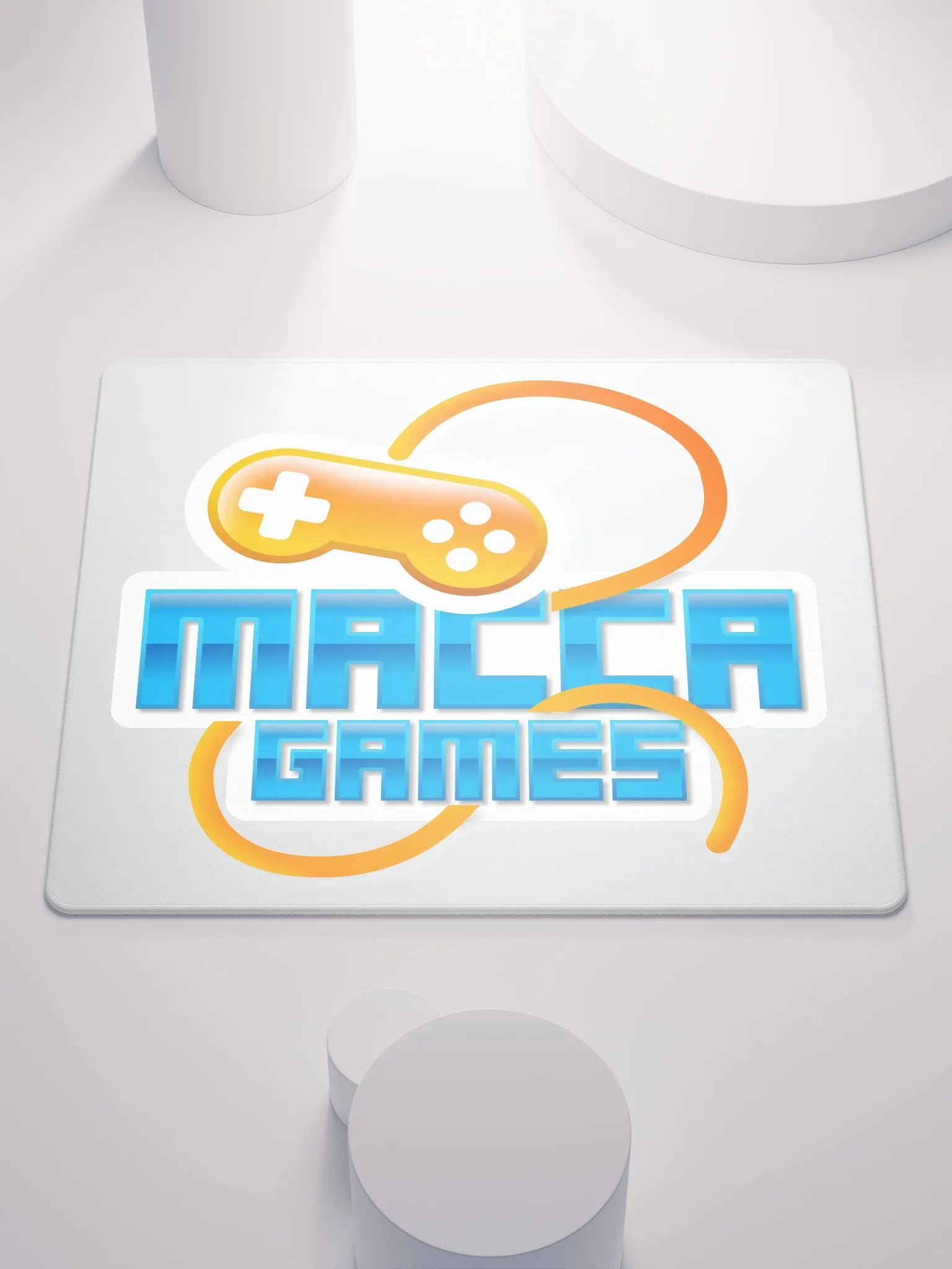 Maccagames mouse pad logo product image (1)