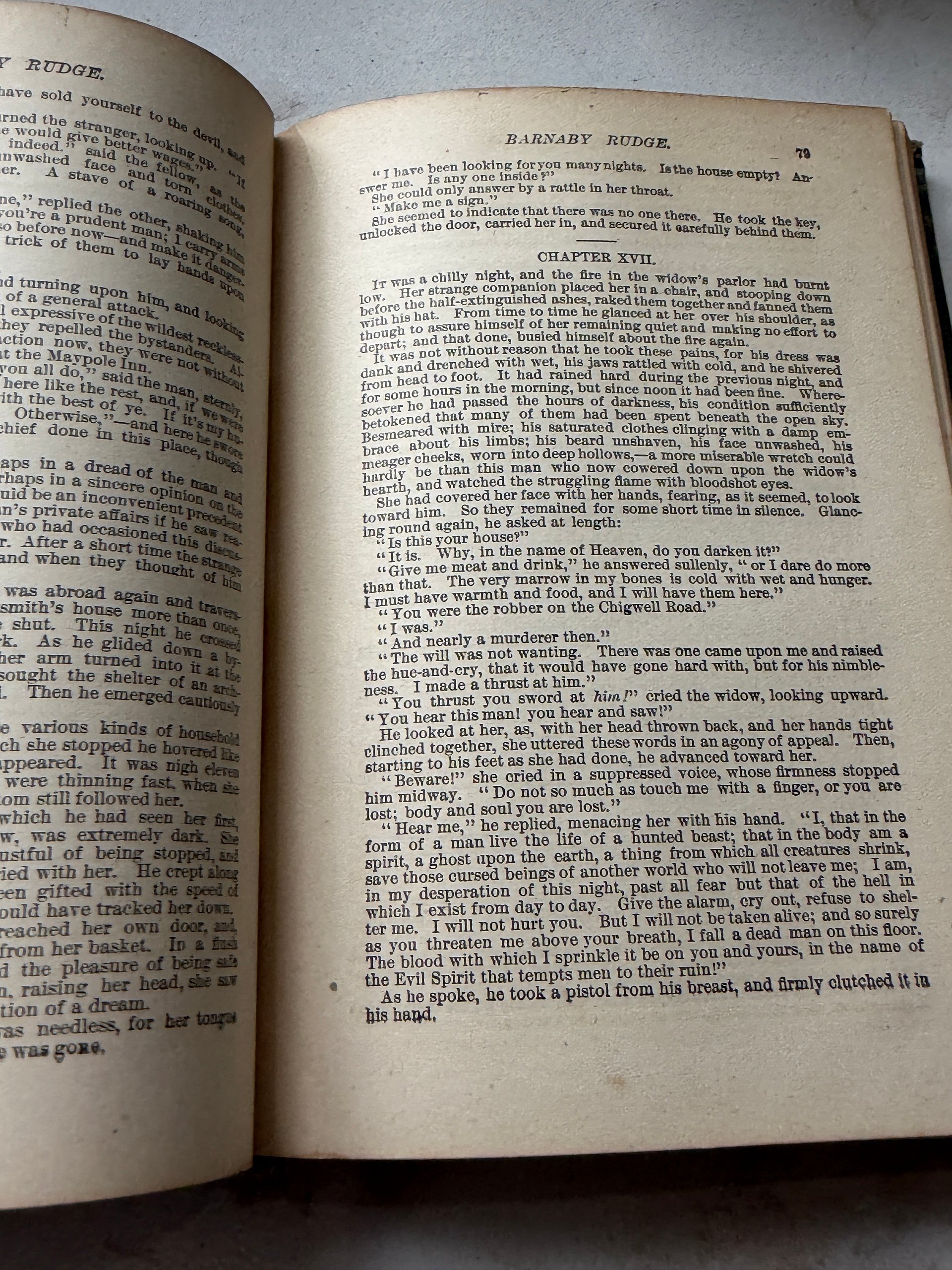 c. 1910’s. | Barnaby Rudge | Charles Dickens | Antique Illustrated Hardcover product image (6)