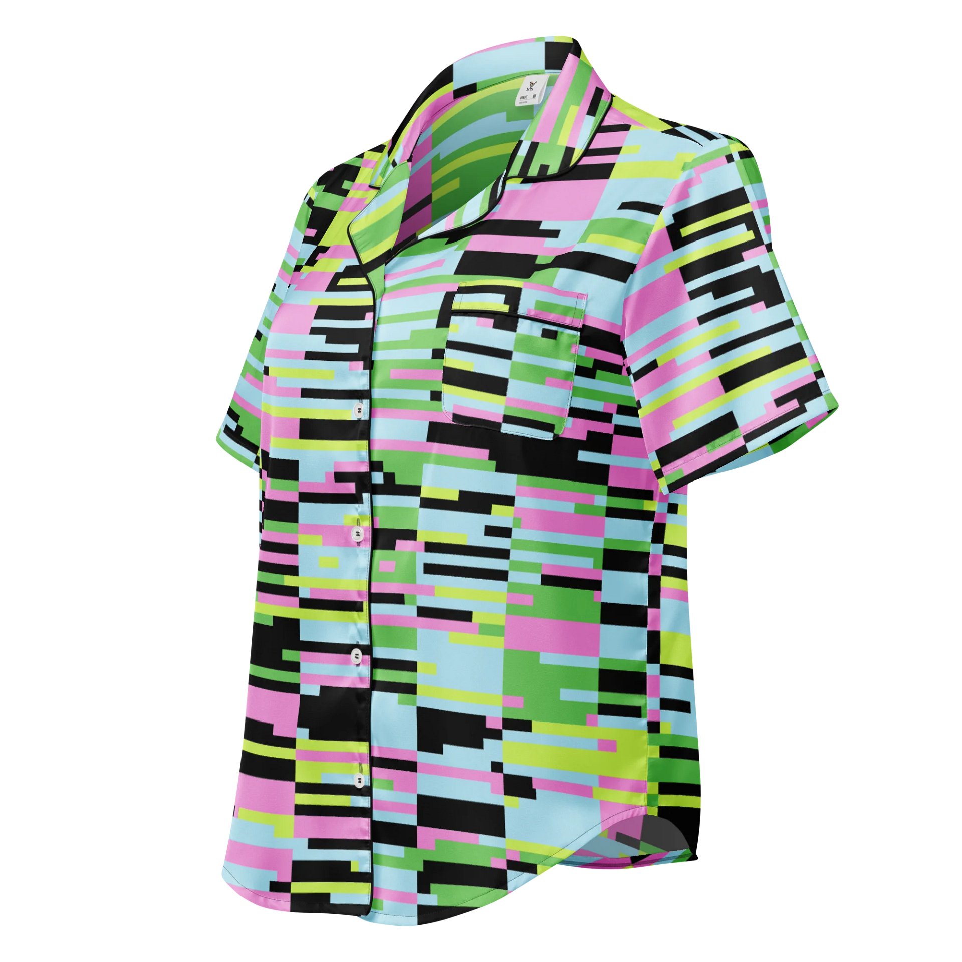Pixelated Dreams Women's Pajama Top product image (1)