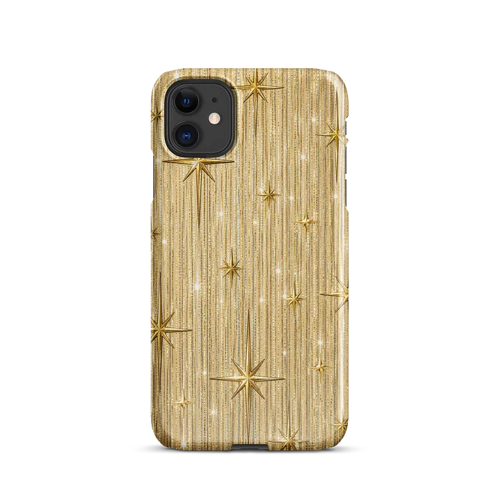 Gold Star Sparkle iPhone Snap Case product image (55)