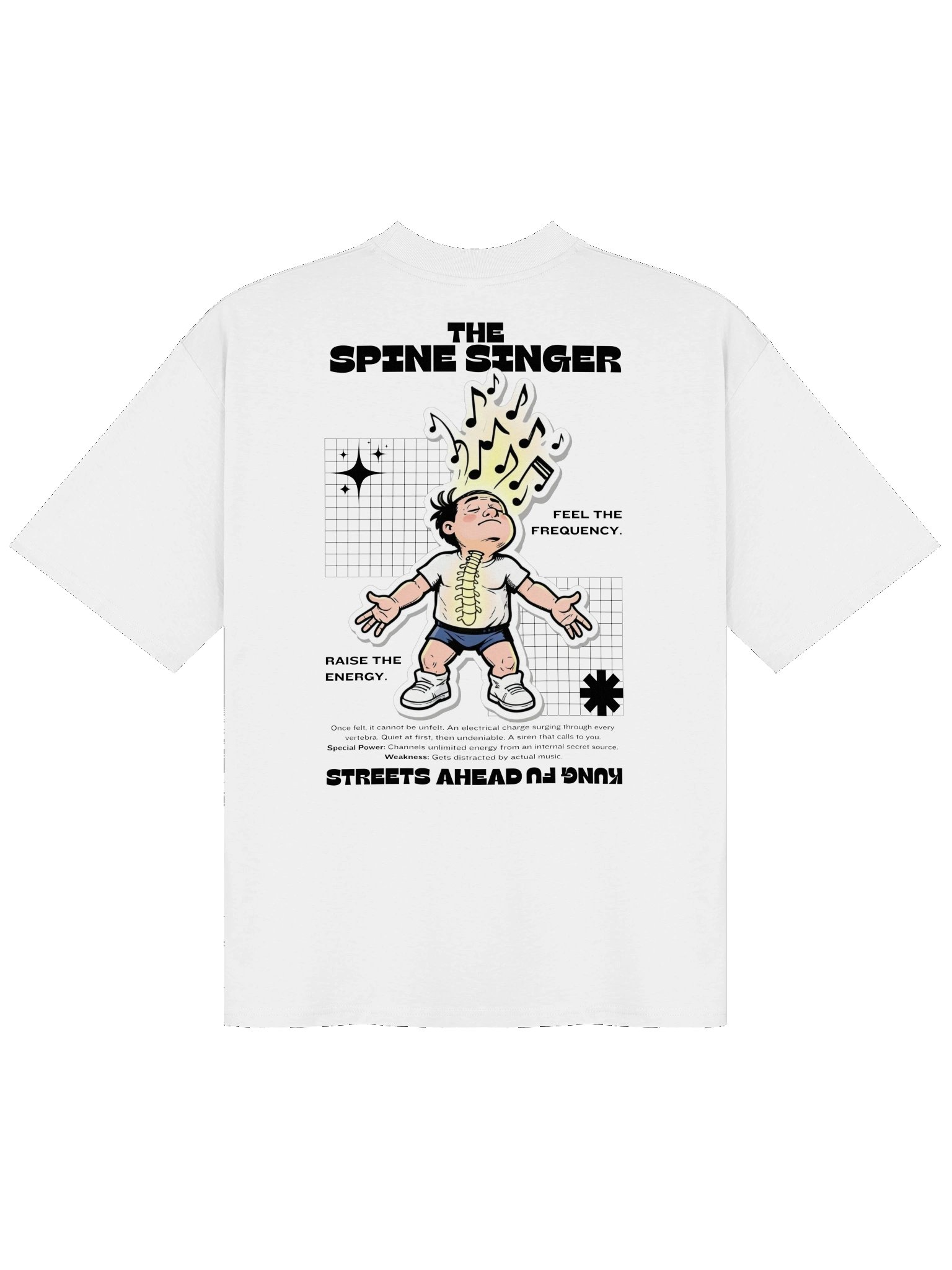 The Spine Singer - Short Sleeve Shirt - White product image (1)