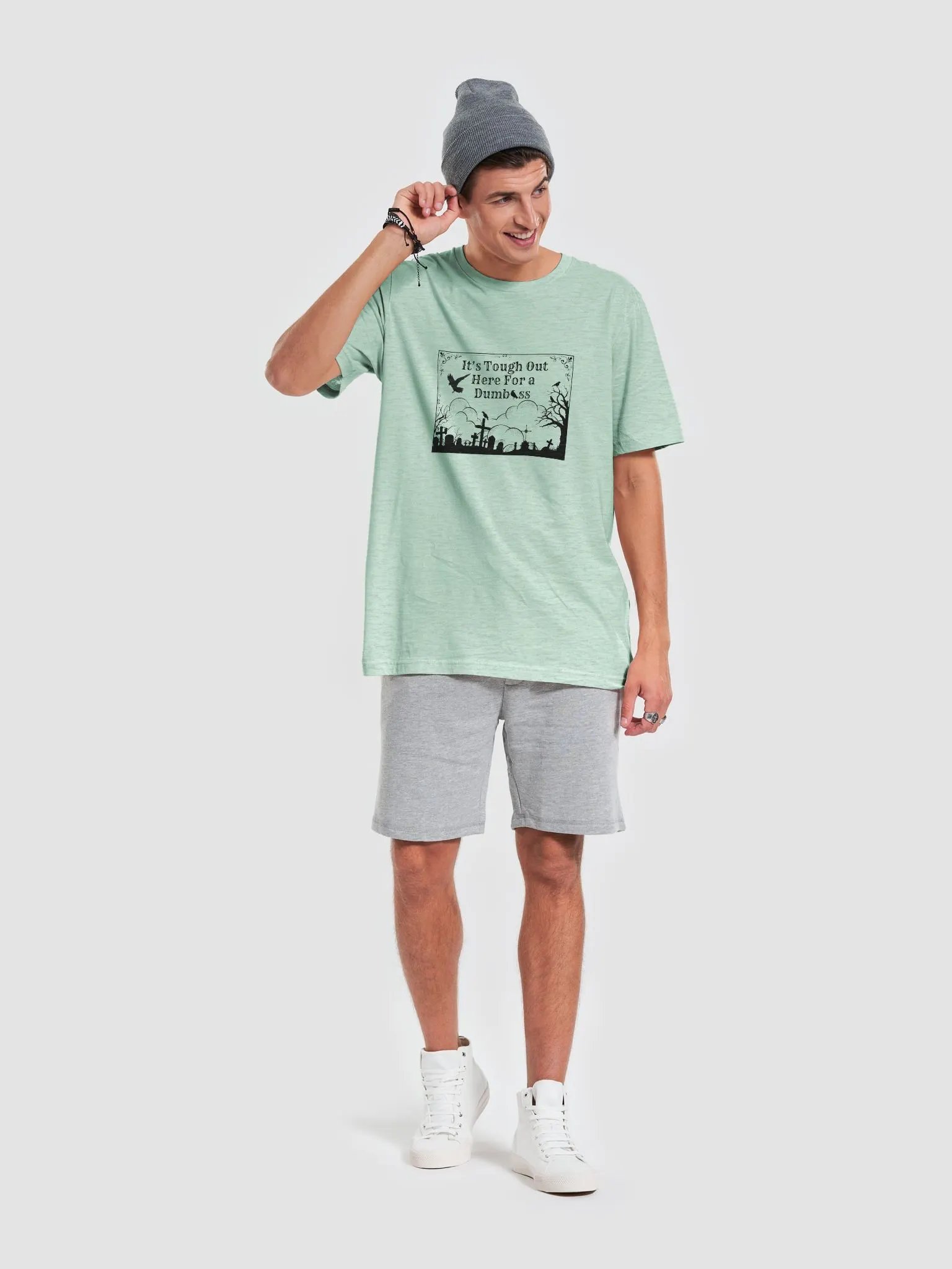 It's Tough Out Here Unisex T-Shirt (Black Design) product image (26)