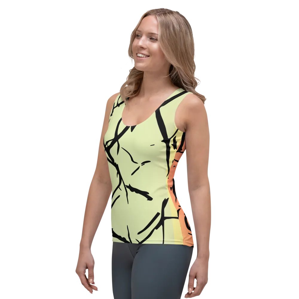 Tank Top by Sublicolor/Enigma Lime-Orange product image (4)
