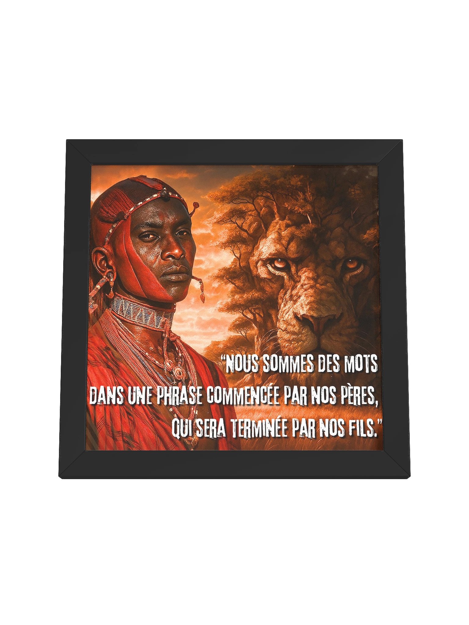 Massai spirit - Tableau product image (4)