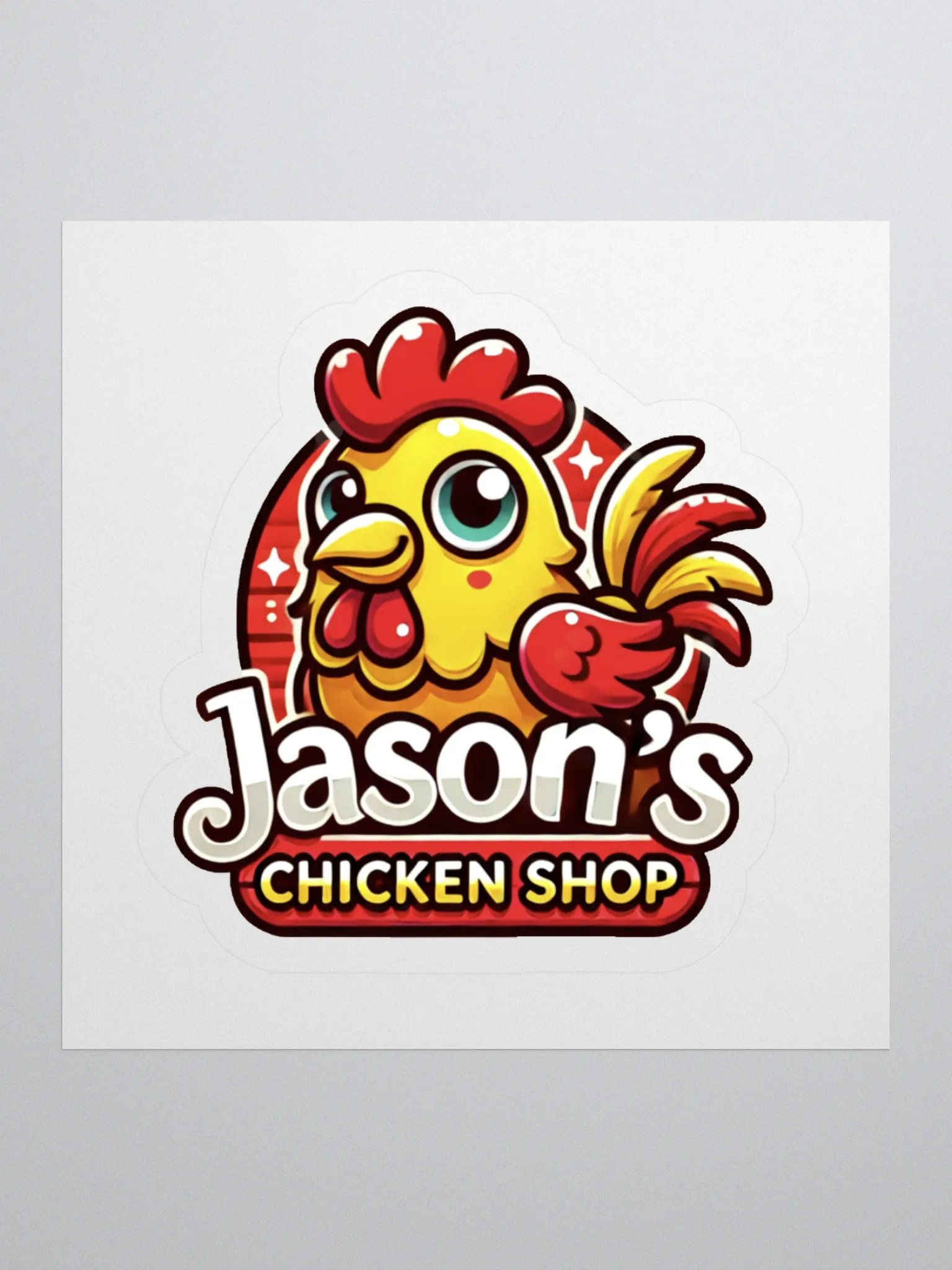 Jason's Chicken Shop Stickers product image (1)