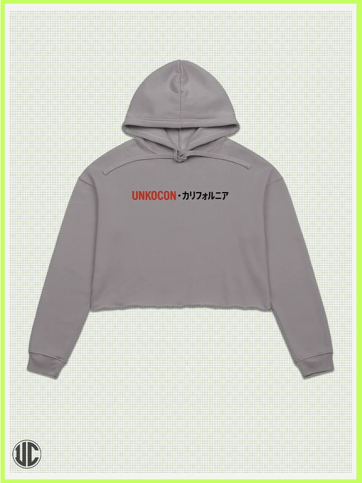 UnkoCon – Ventura CA Skater Crop Hoodie product image (1)
