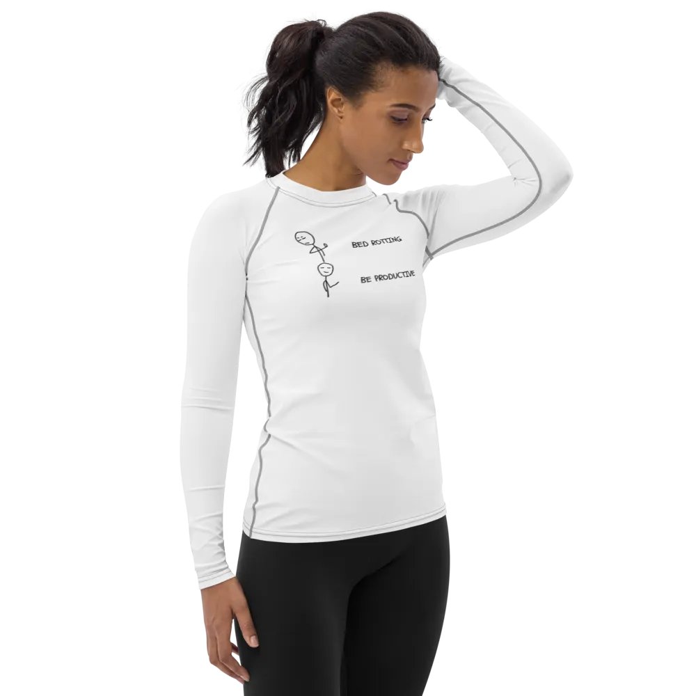 Bed Rotten vs Be Productive Rash Guard product image (4)