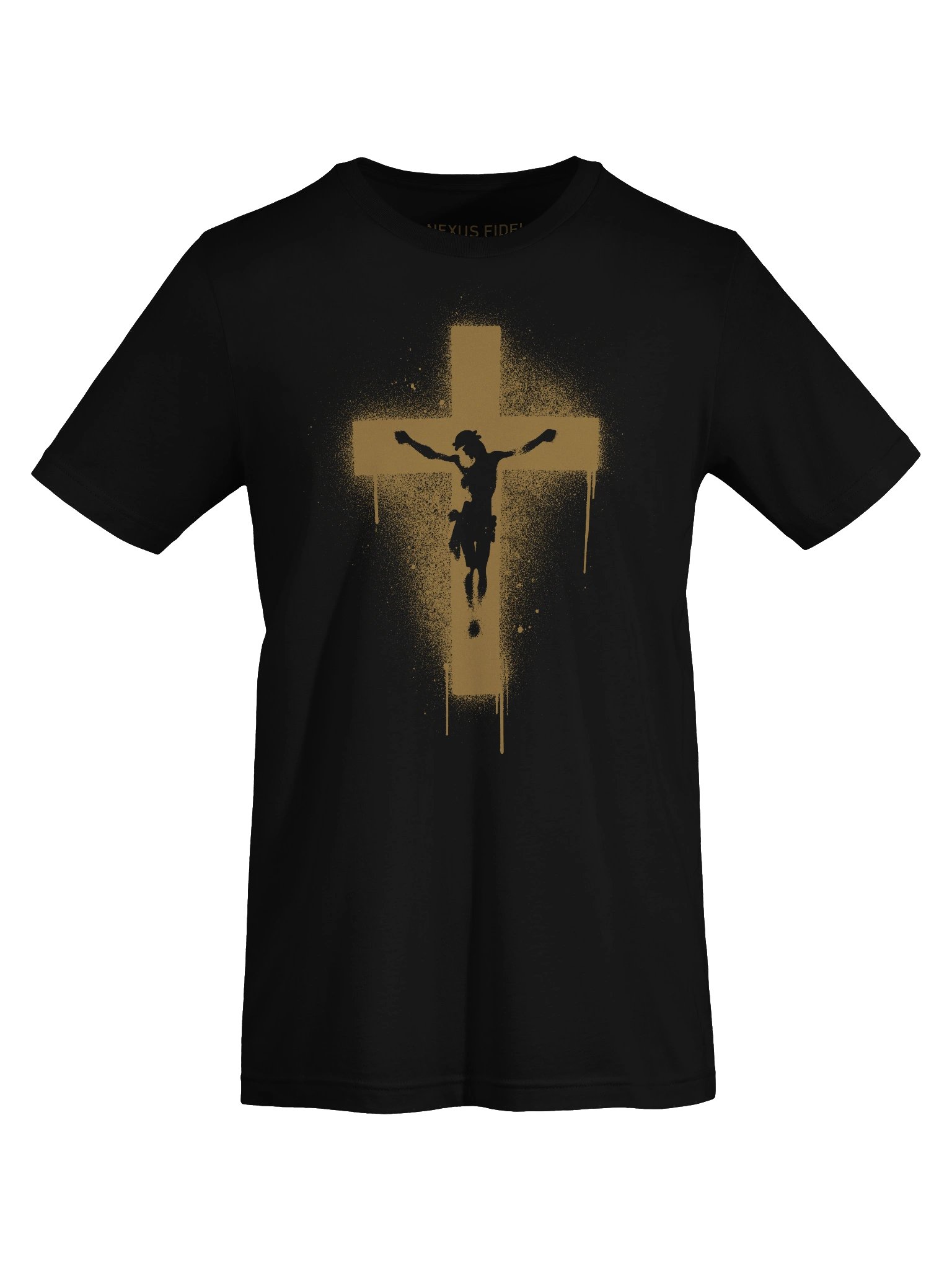 Stenciled Crucifix Tee product image (5)