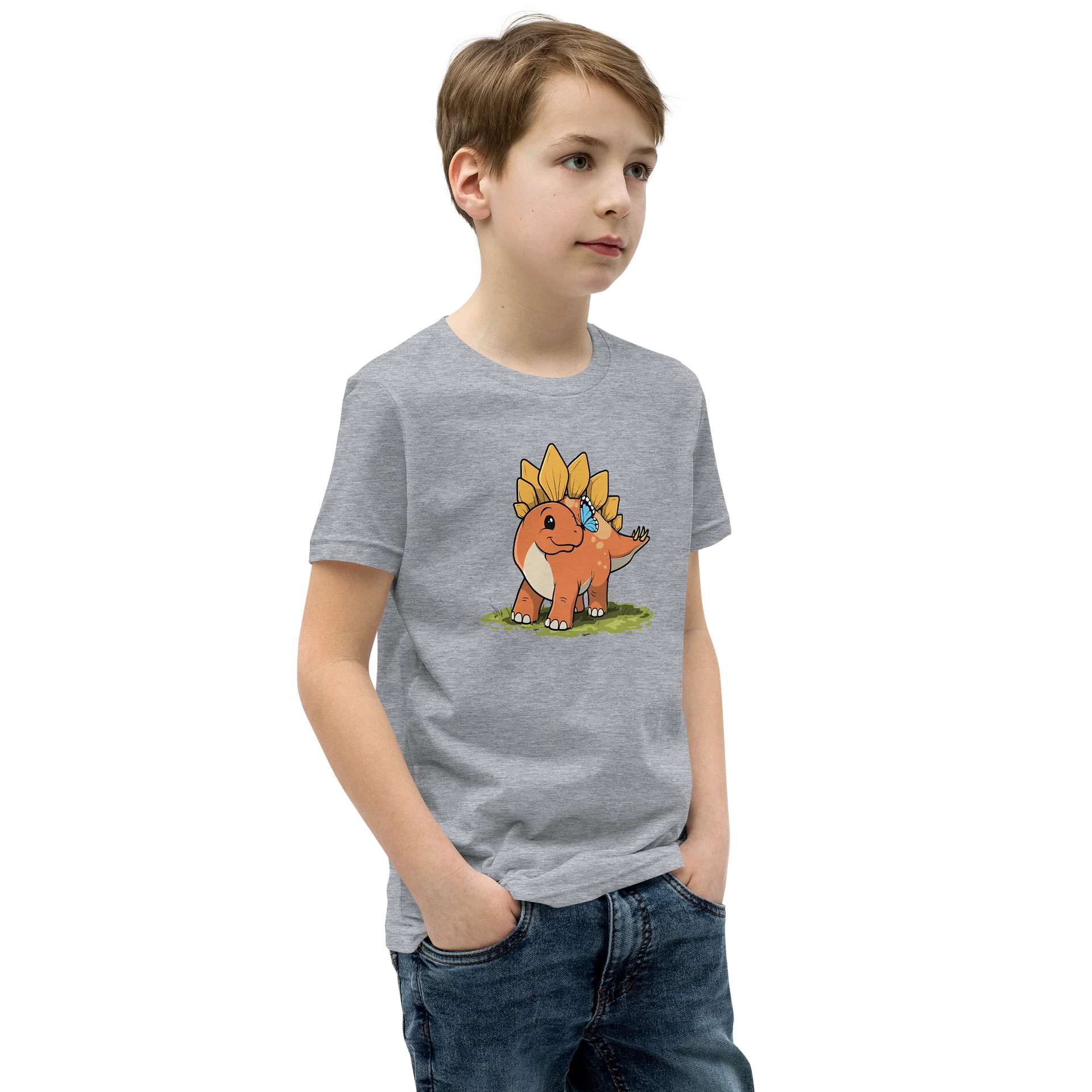 Gentle Friend Stegosaurus - Kids Tee product image (30)