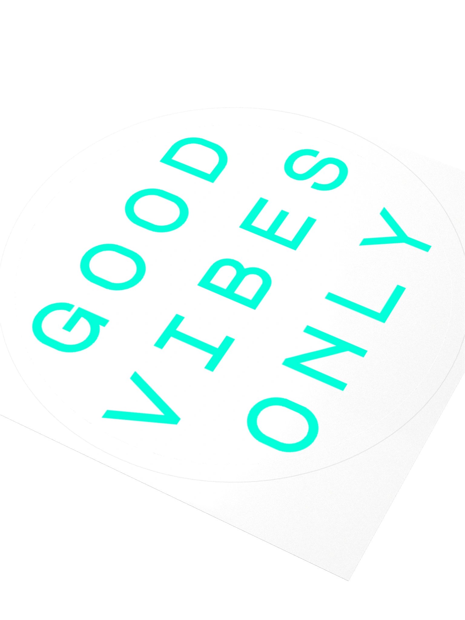 Good Vibes Only Sticker product image (3)