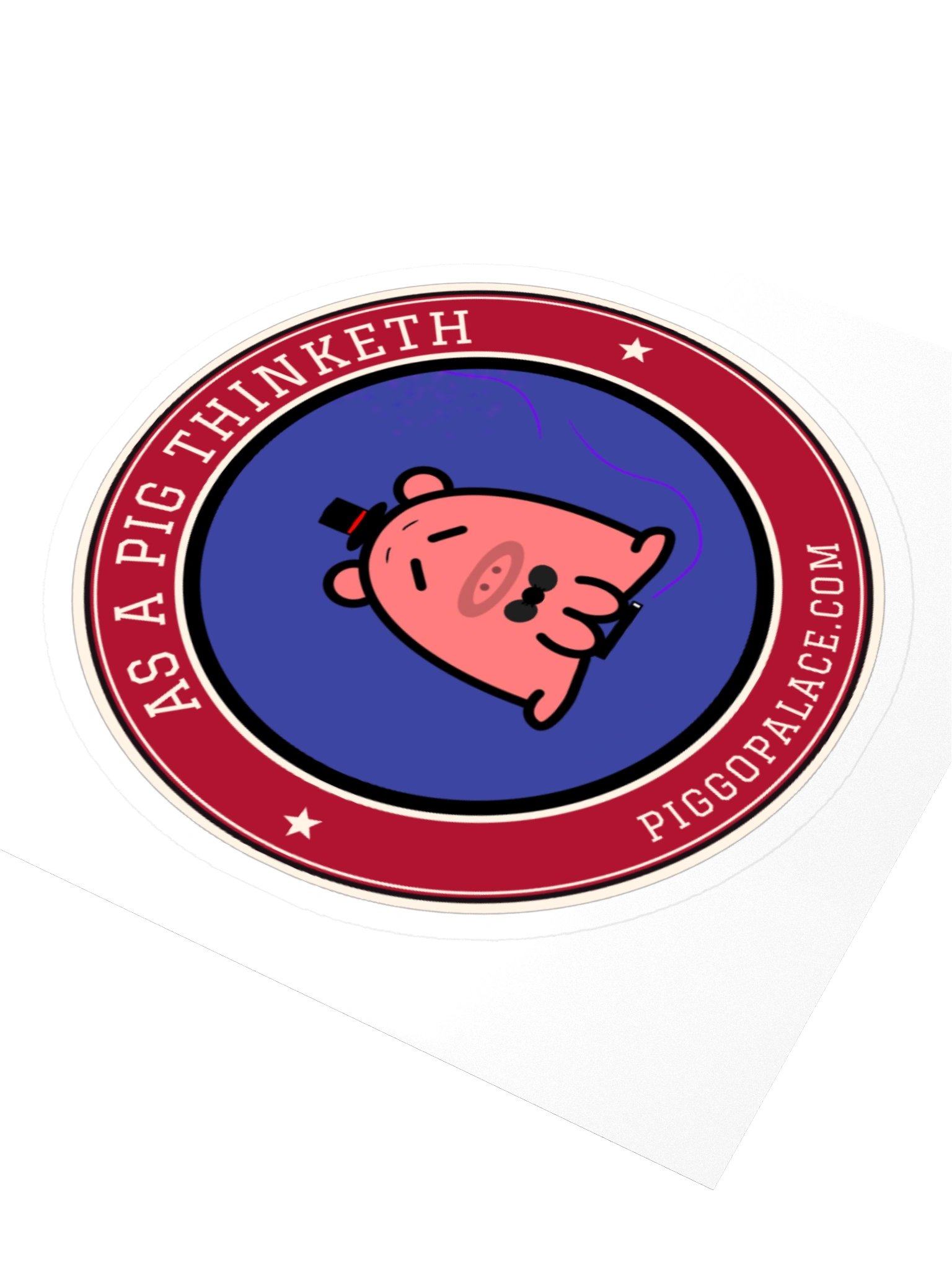 Magic Piggo Sticker | As a Pig Thinketh product image (8)