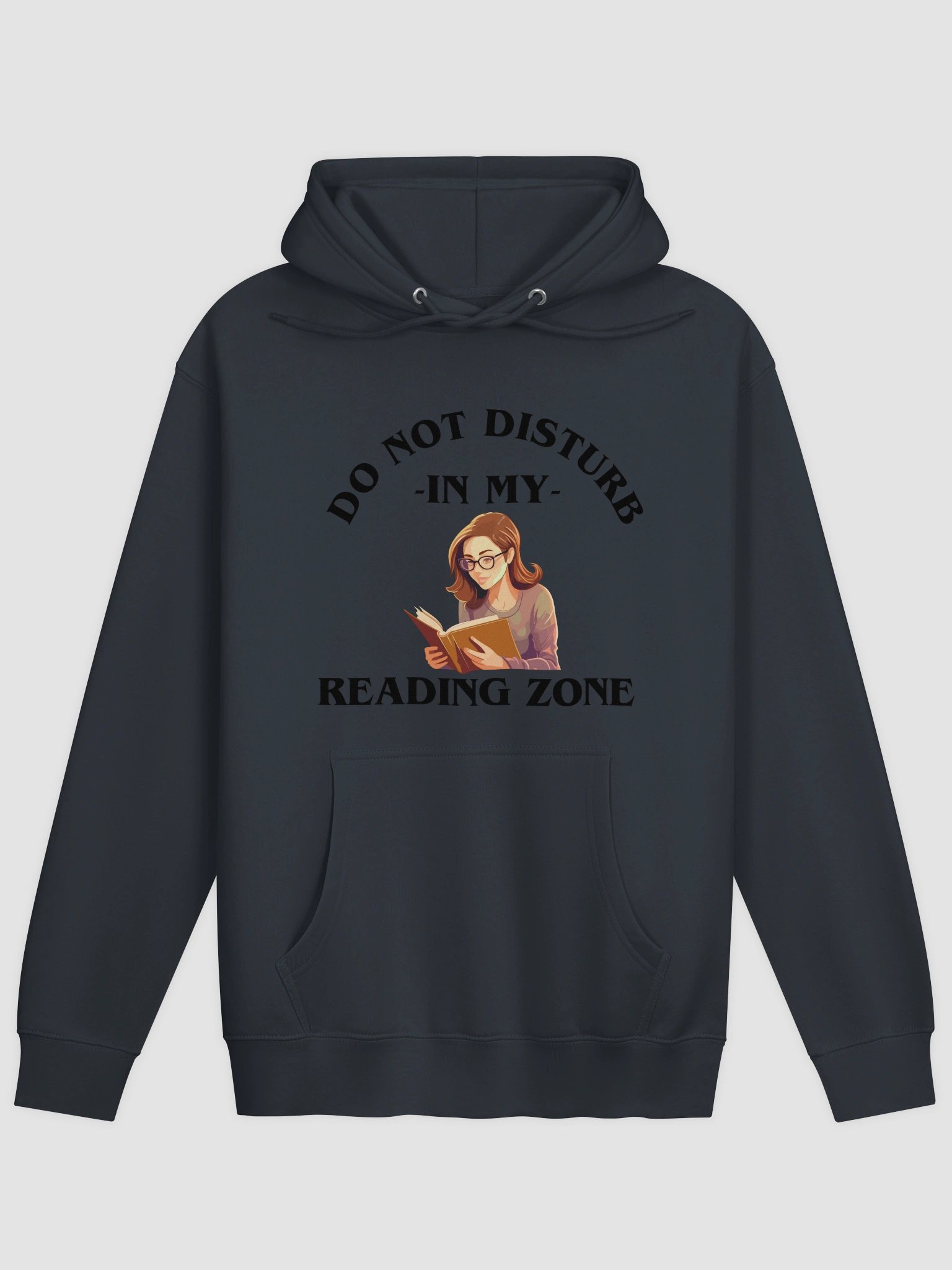 Do Not Disturb: My Reading Zone Hoodie product image (3)