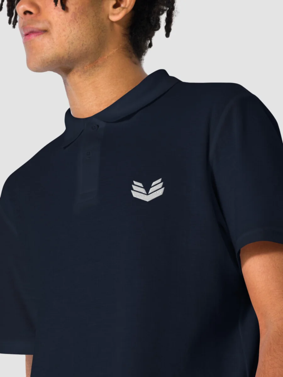 Pique Polo Shirt - Navy product image (1)
