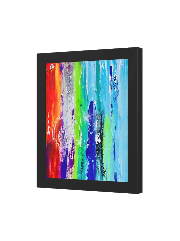 Screaming Rainbow Framed Poster Print product image (2)