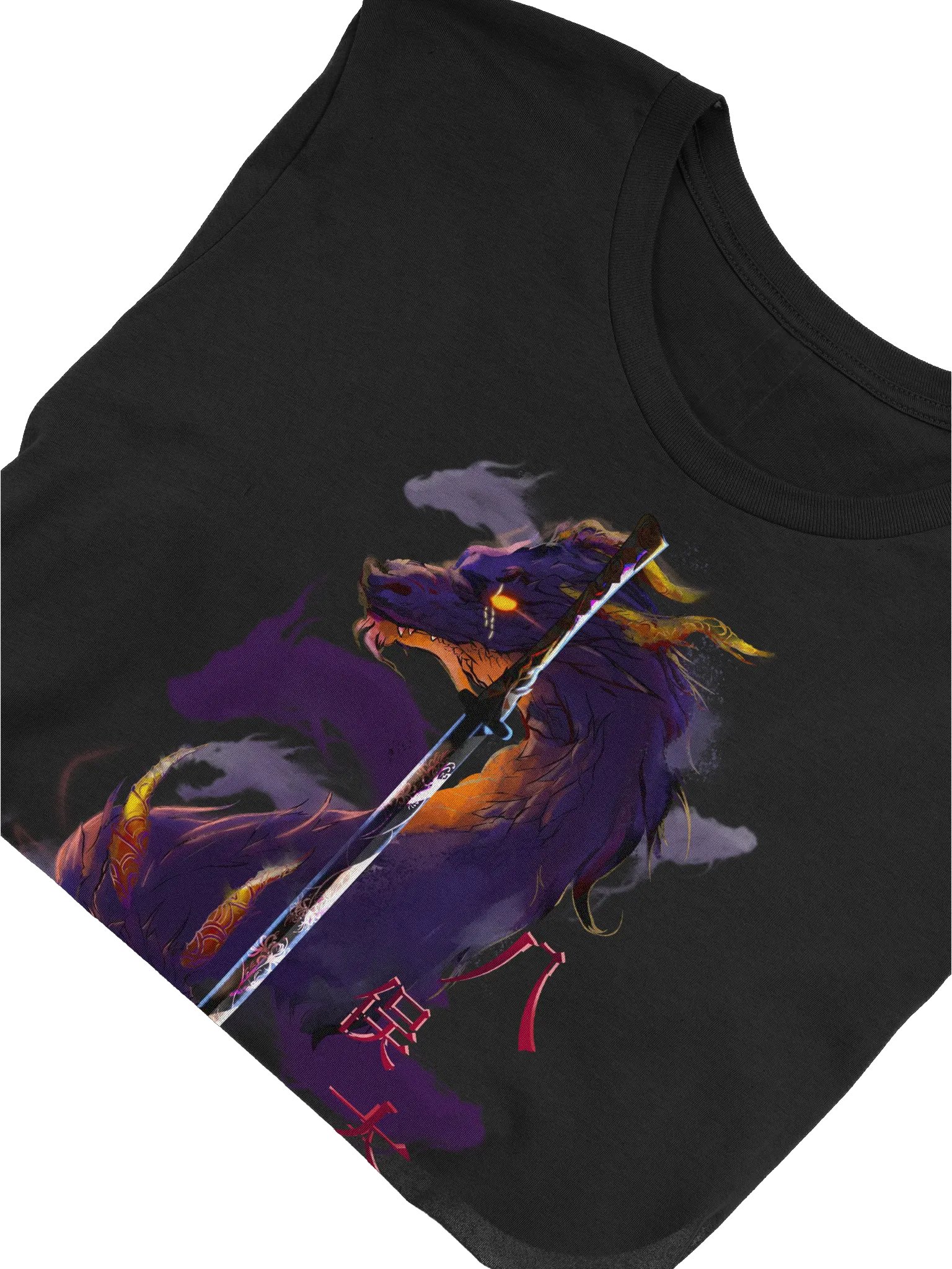 Orochi – Eight-Headed Serpent of Japanese Myth (T-Shirt) product image (5)