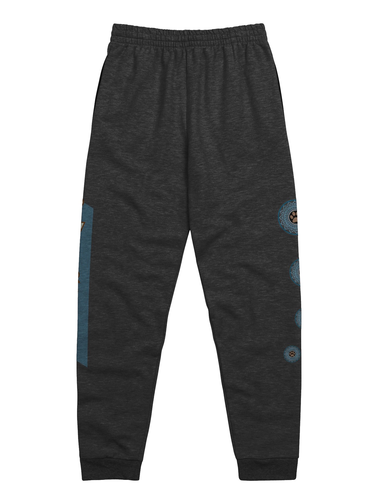 Paws and Reflect Mandala Paw Print Yoga Joggers product image (4)