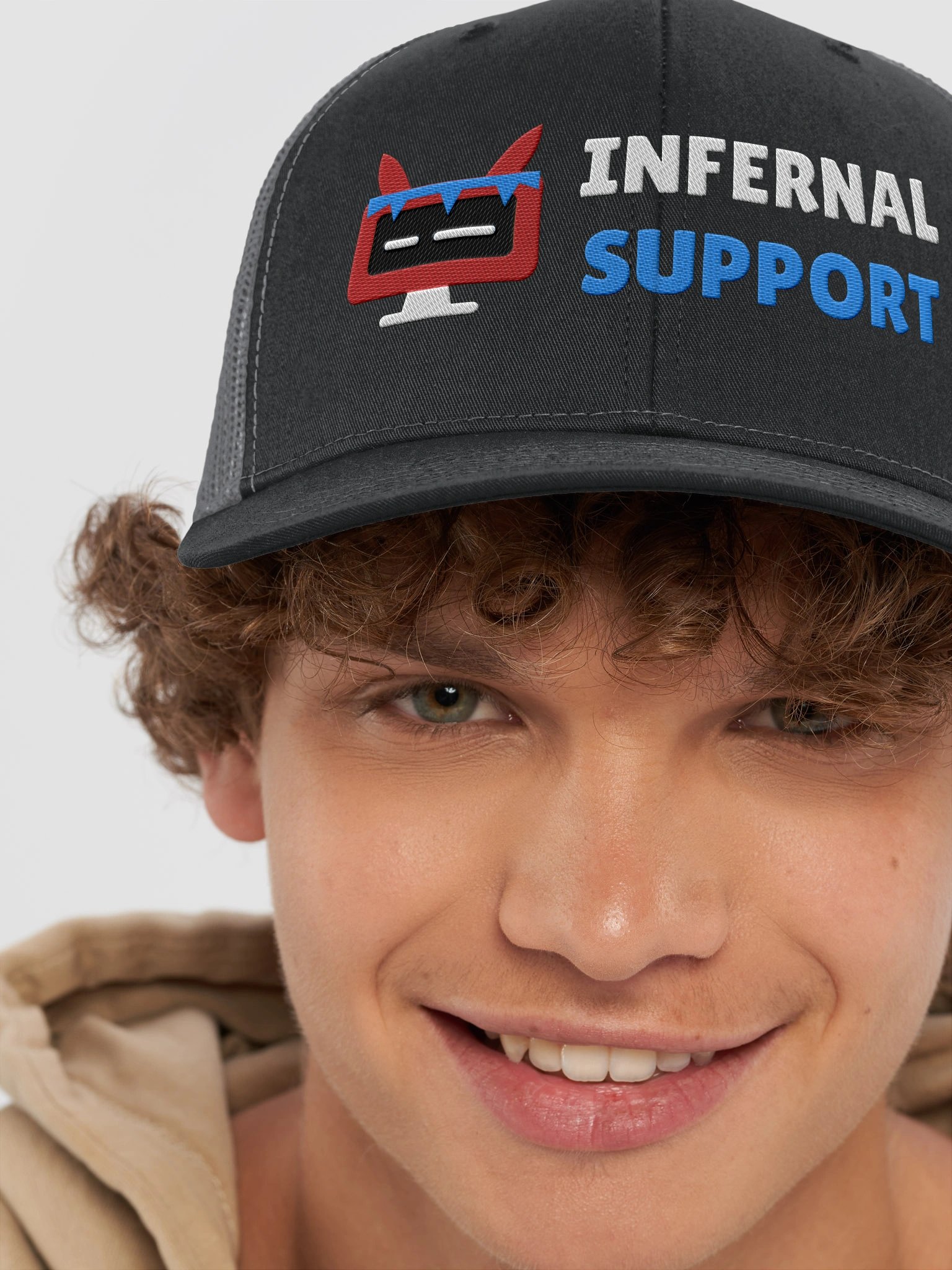 PATB Infernal Support Trucker Hat product image (8)