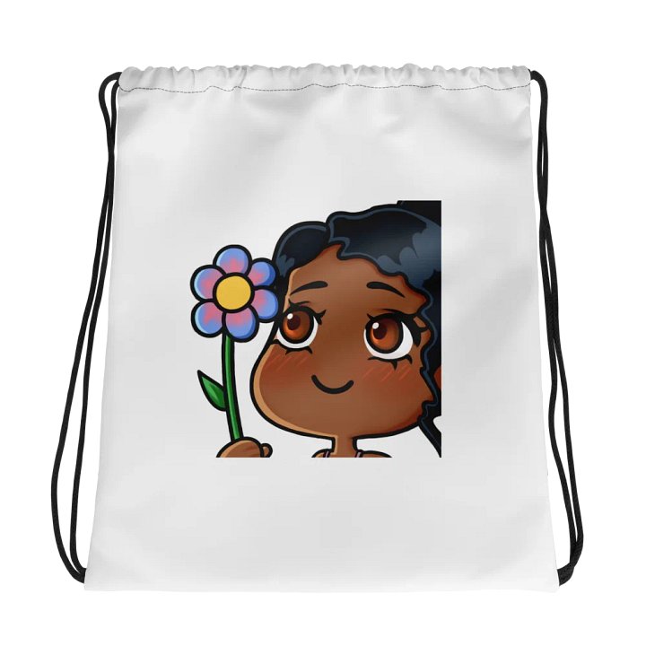 Flower Drawstring Bag product image (1)