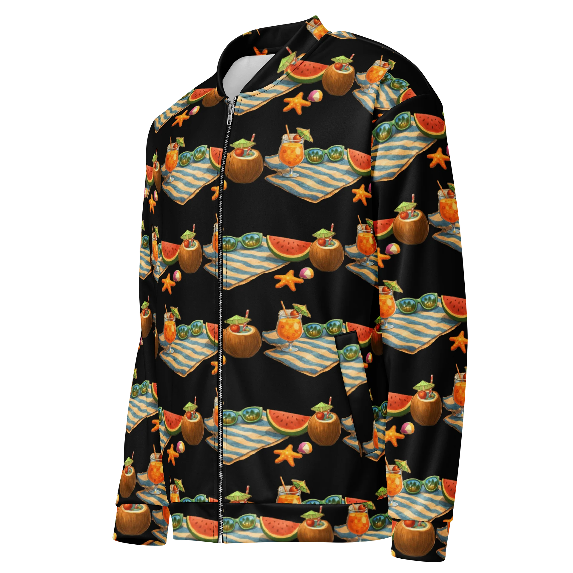 cat brigade summer 2 All-Over Bomber Jacket product image (3)