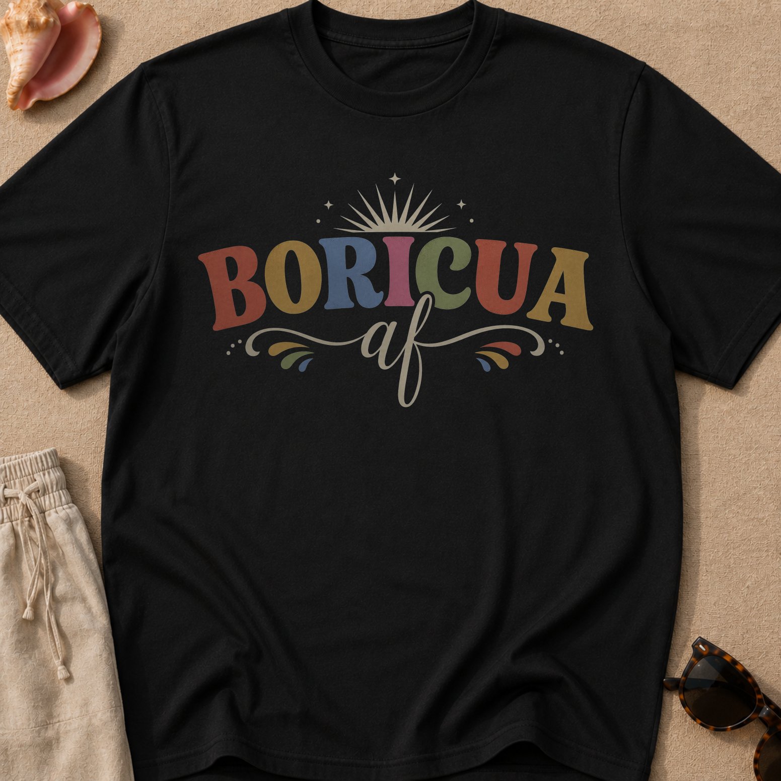 Boricua AF Camiseta Unisex product image (1)