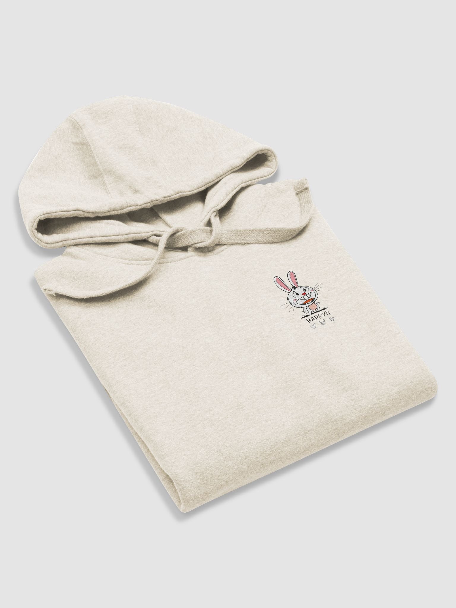 Smiling Bunny Hoodie product image (41)