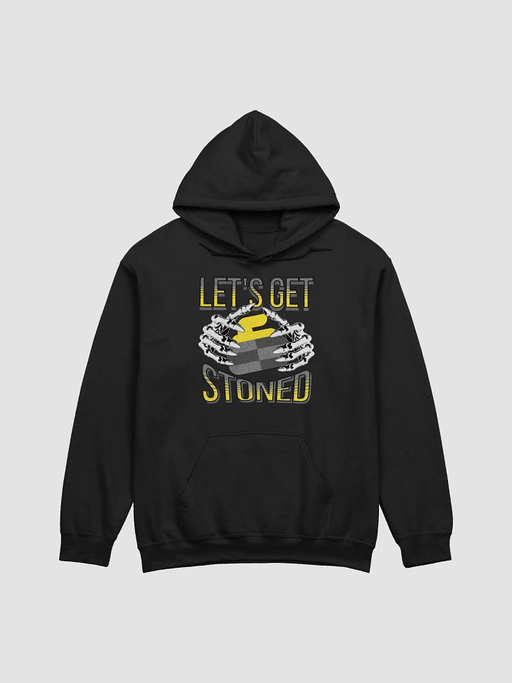 Lets Get Stoned Curling Skeletal Gaming Hoodie product image (1)