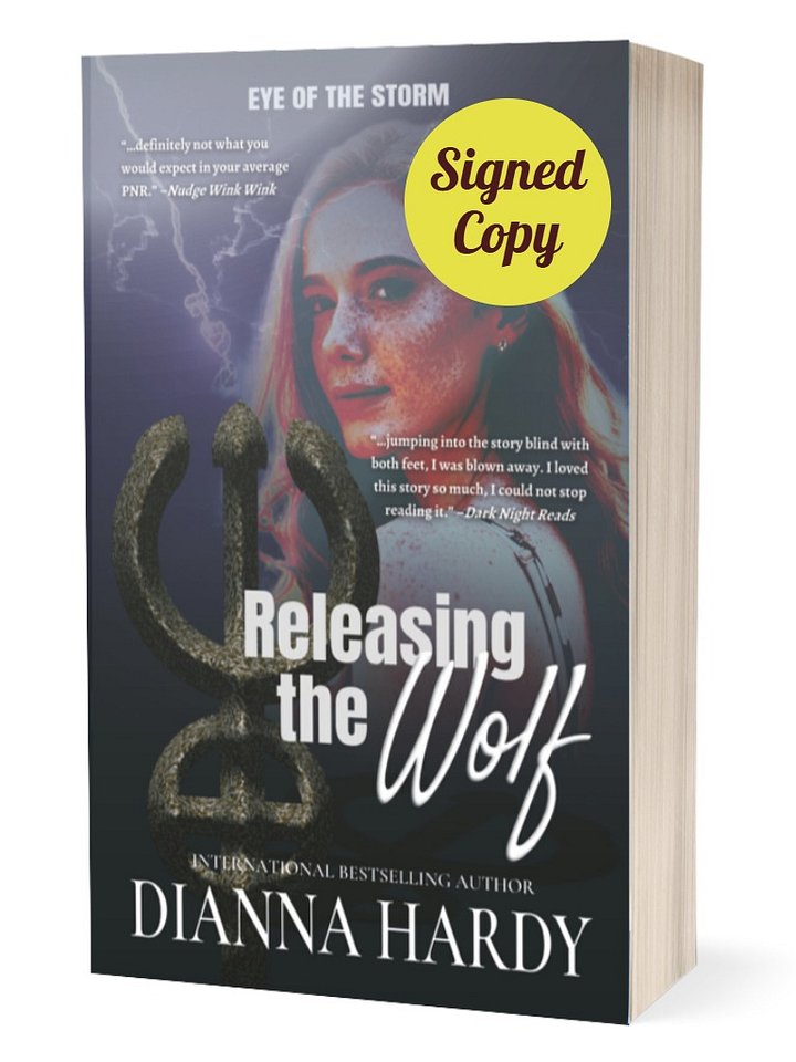 Releasing the Wolf (Eye of the Storm, 1) - Signed Paperback product image (1)