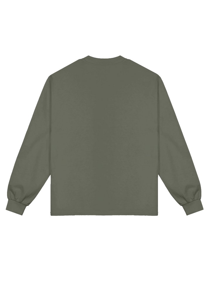 DW, IT'S DIAGNOSED (duotone green) heavyweight long-sleeve product image (2)