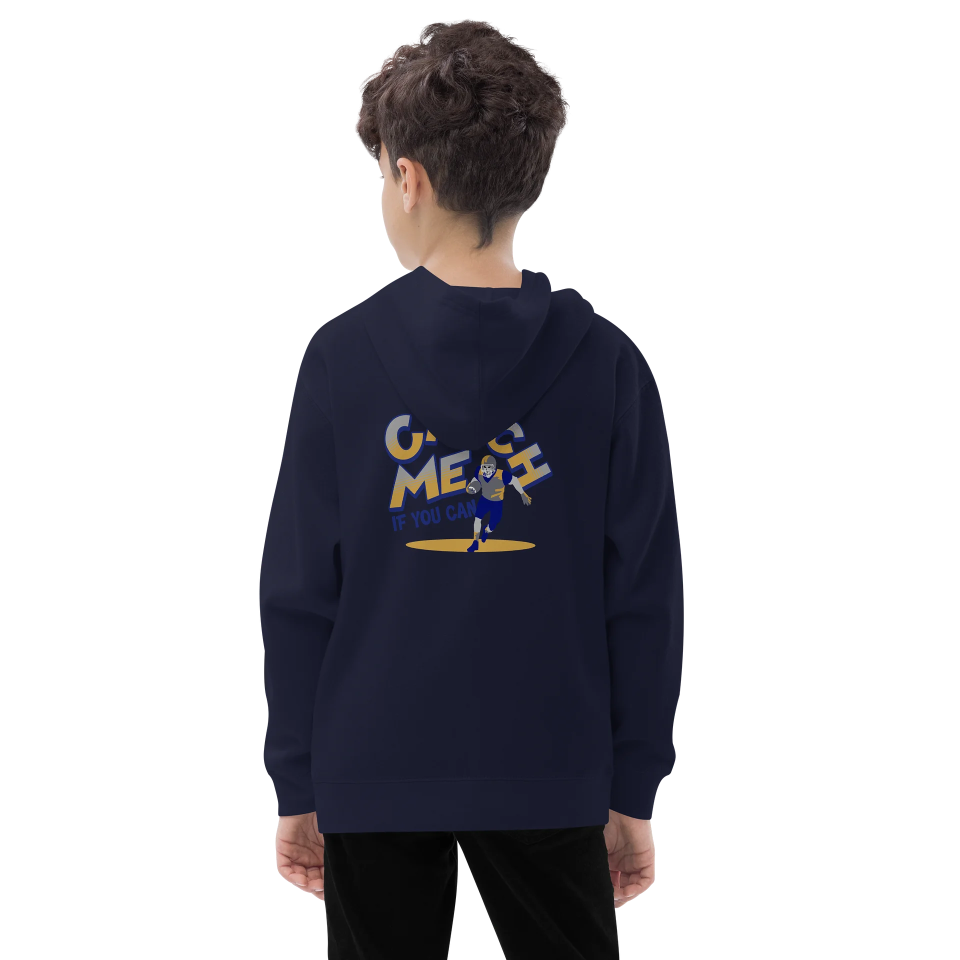 Catch Me If You Can Youth Football Fleece product image (4)