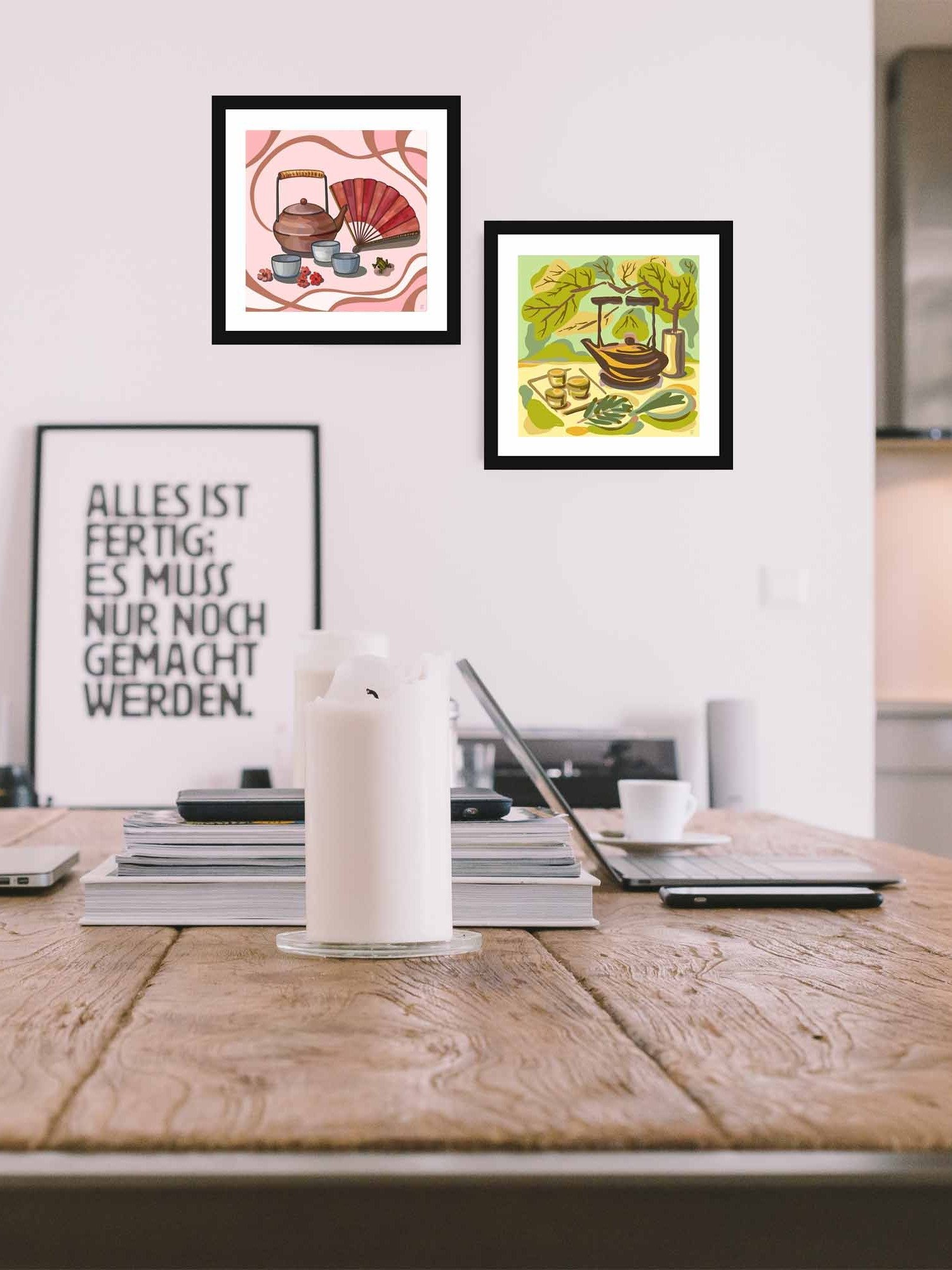 Tranquil Teatime Delight Poster - Coffee Shop No. 8 product image (21)
