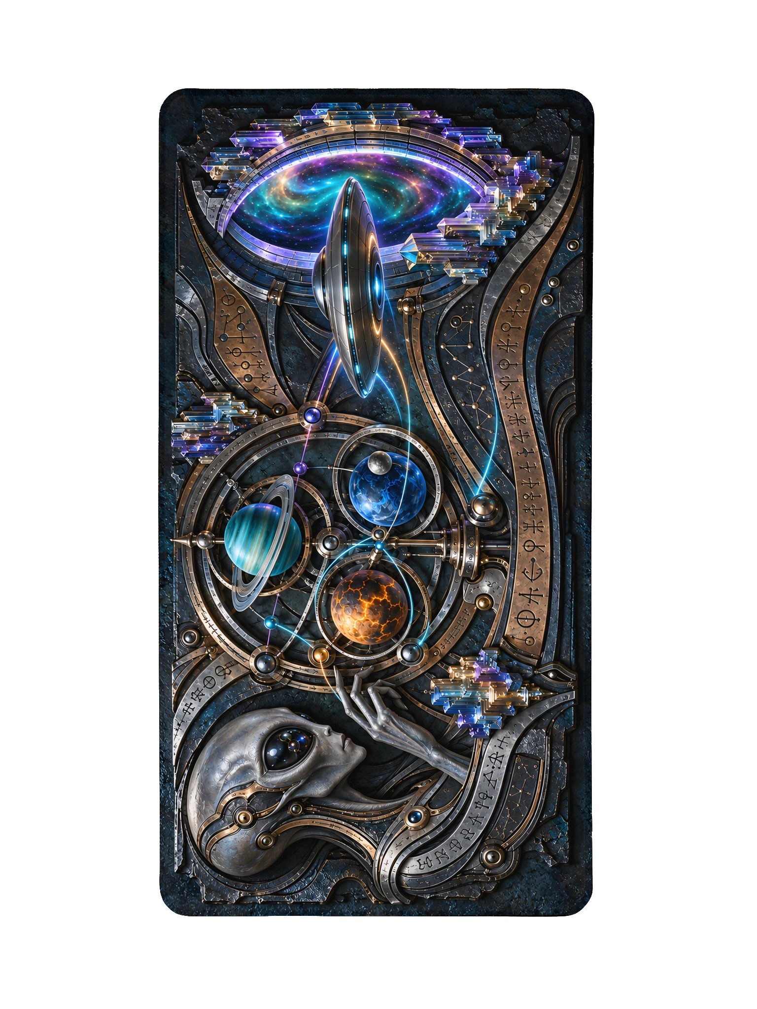 Alien Portal Desk Mat product image (2)