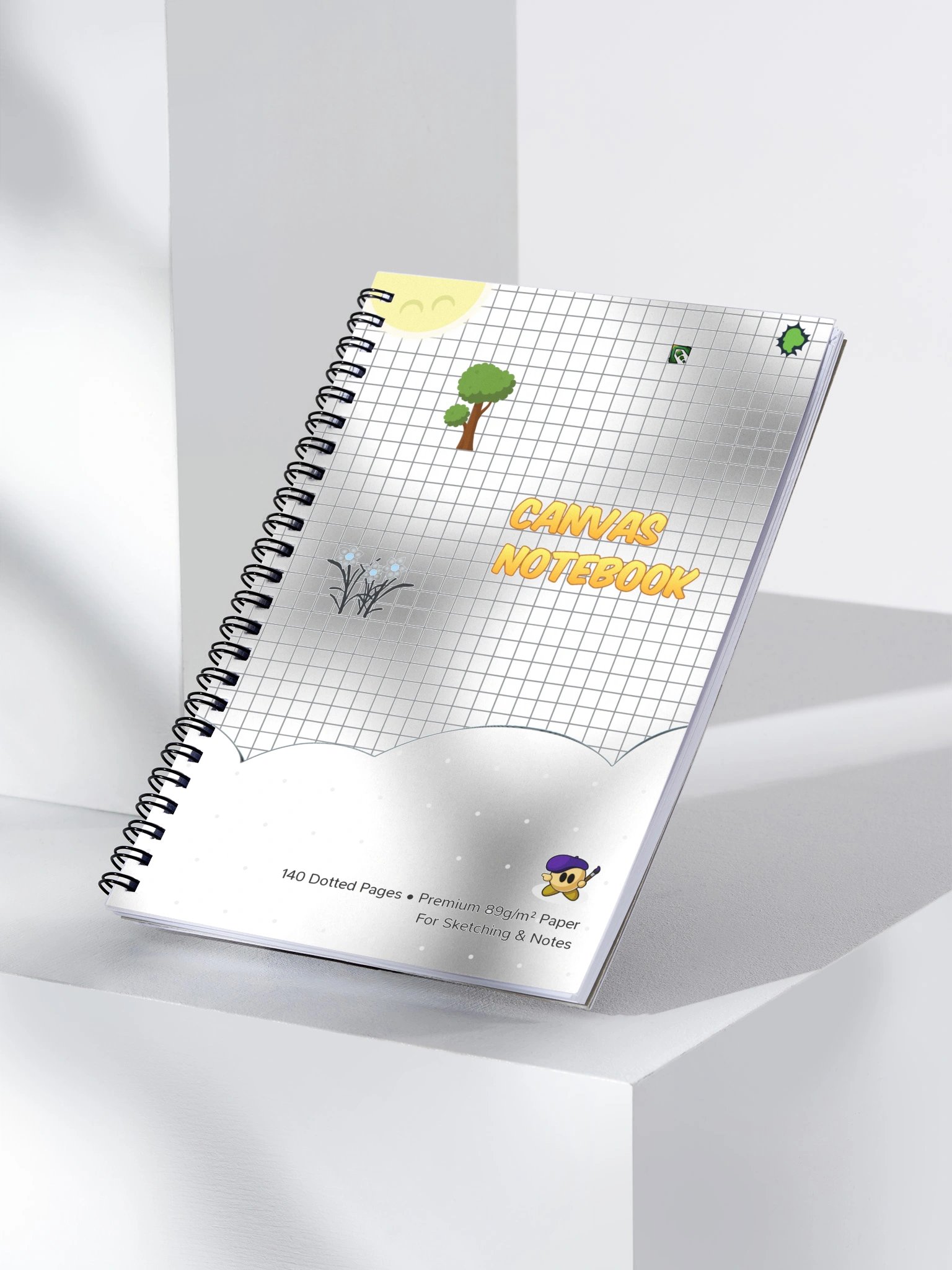Tiles Canvas Notebook product image (3)